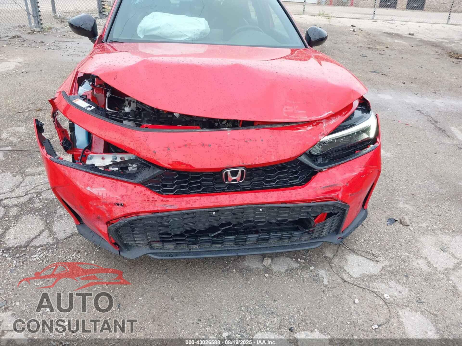 HONDA CIVIC 2025 - 2HGFE2F51SH512599