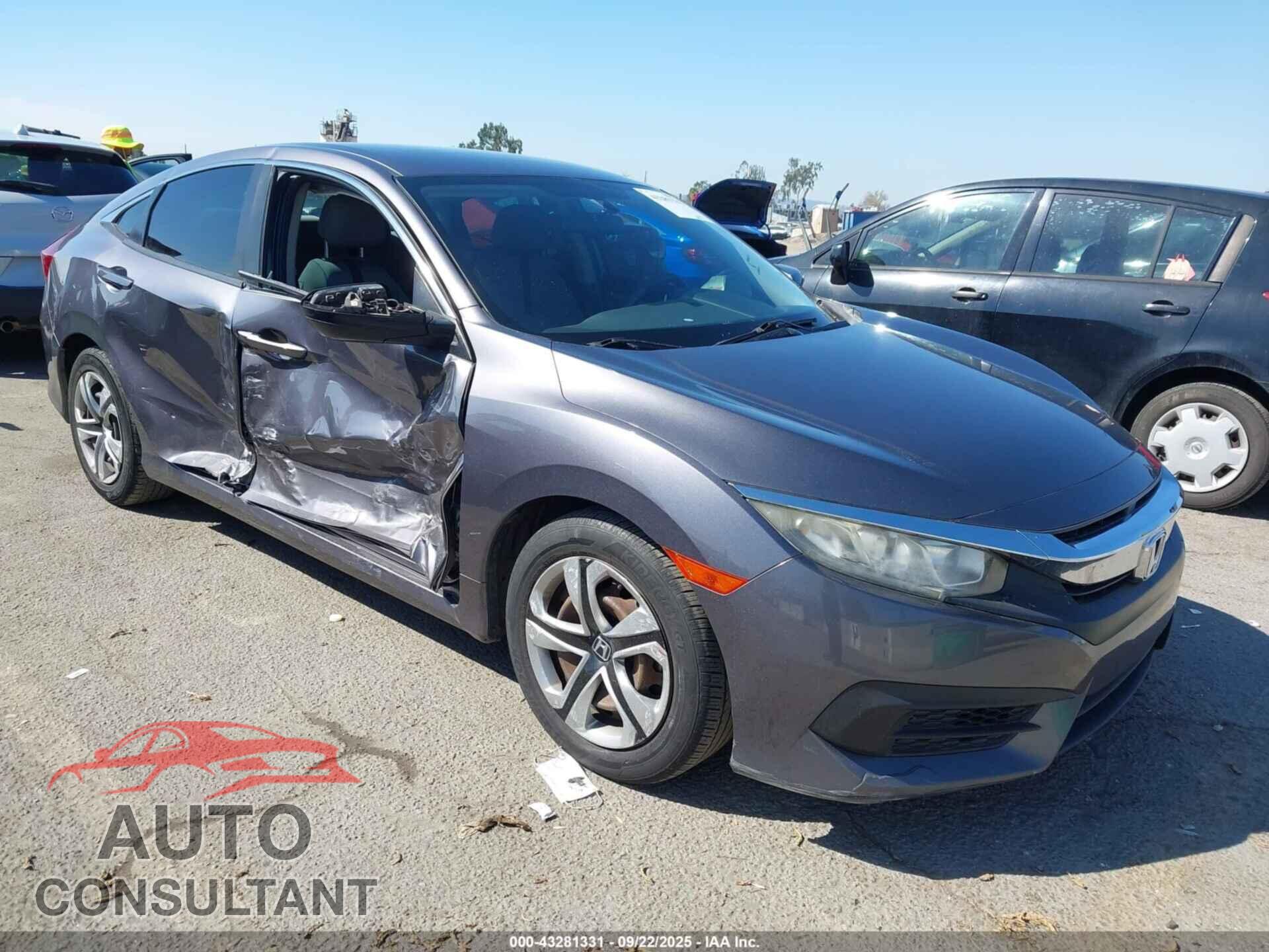 HONDA CIVIC 2017 - 19XFC2F55HE007366