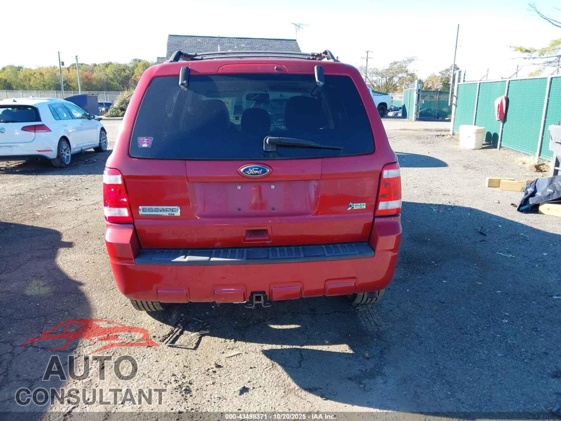FORD ESCAPE 2010 - 1FMCU0DG9AKD39351