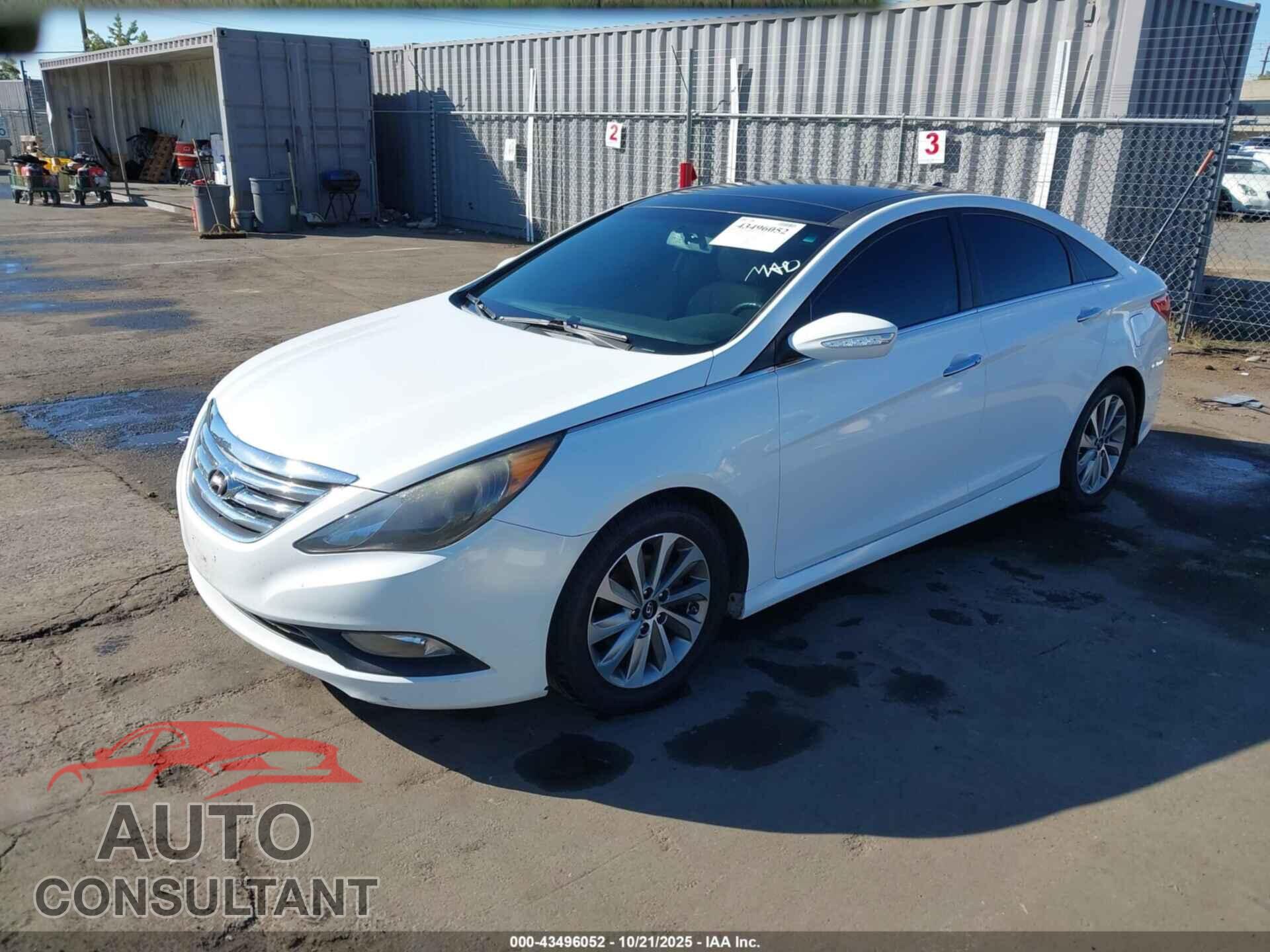 HYUNDAI SONATA 2014 - 5NPEC4AC0EH820702