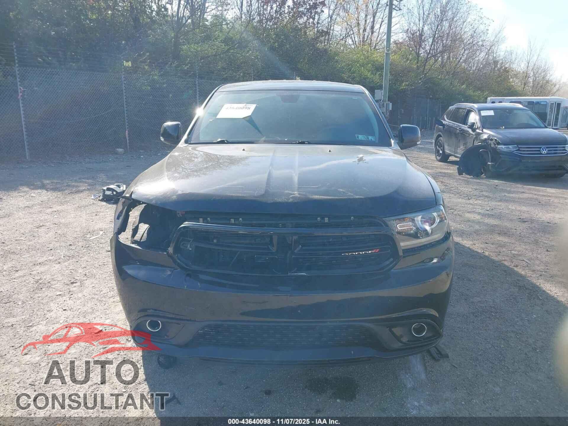 DODGE DURANGO 2017 - 1C4RDJDG8HC830339