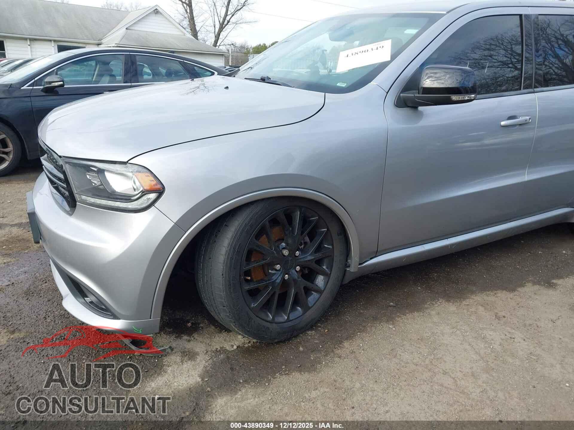 DODGE DURANGO 2016 - 1C4RDJDG8GC440291
