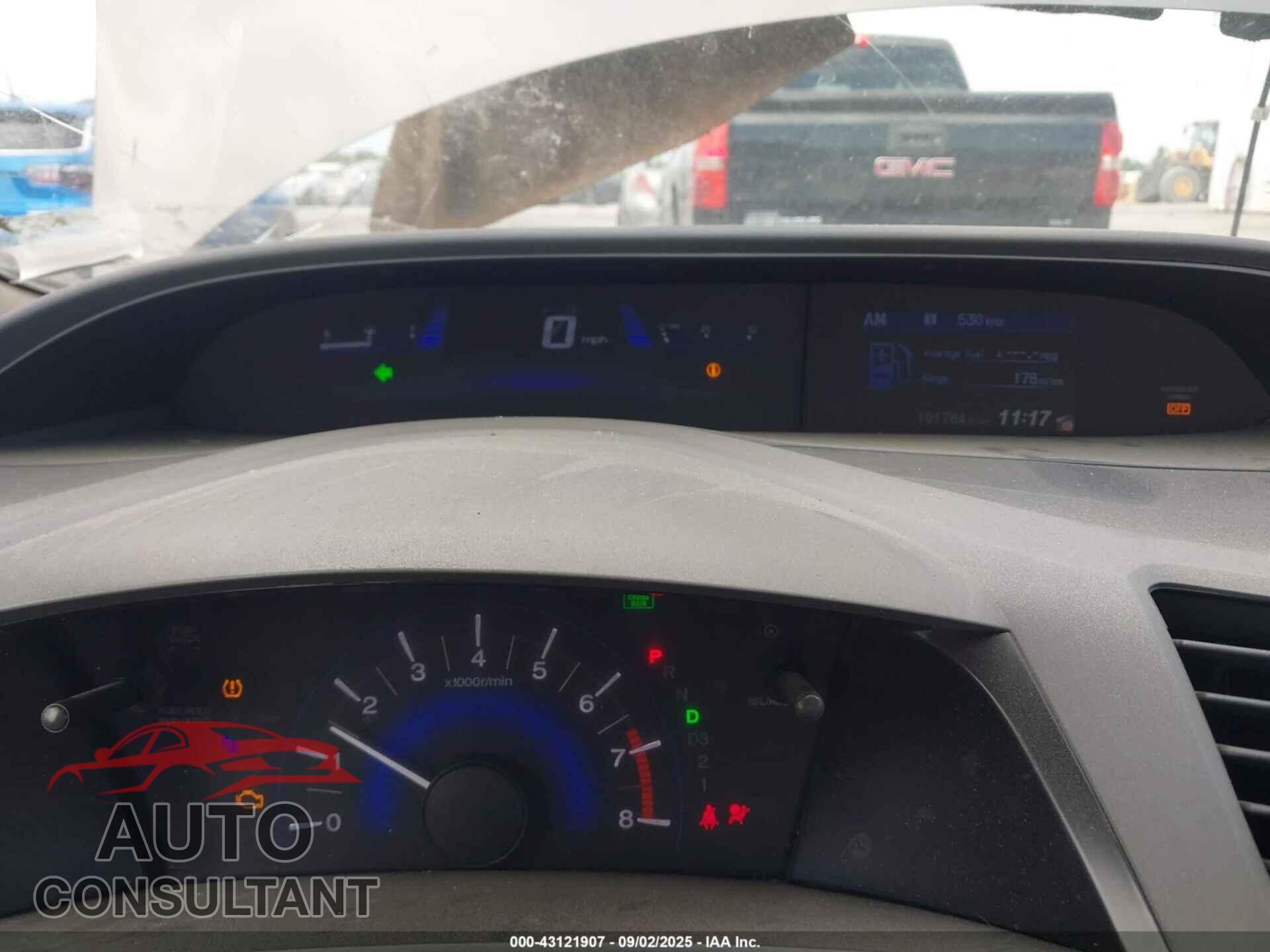 HONDA CIVIC 2012 - 19XFB2F59CE385671