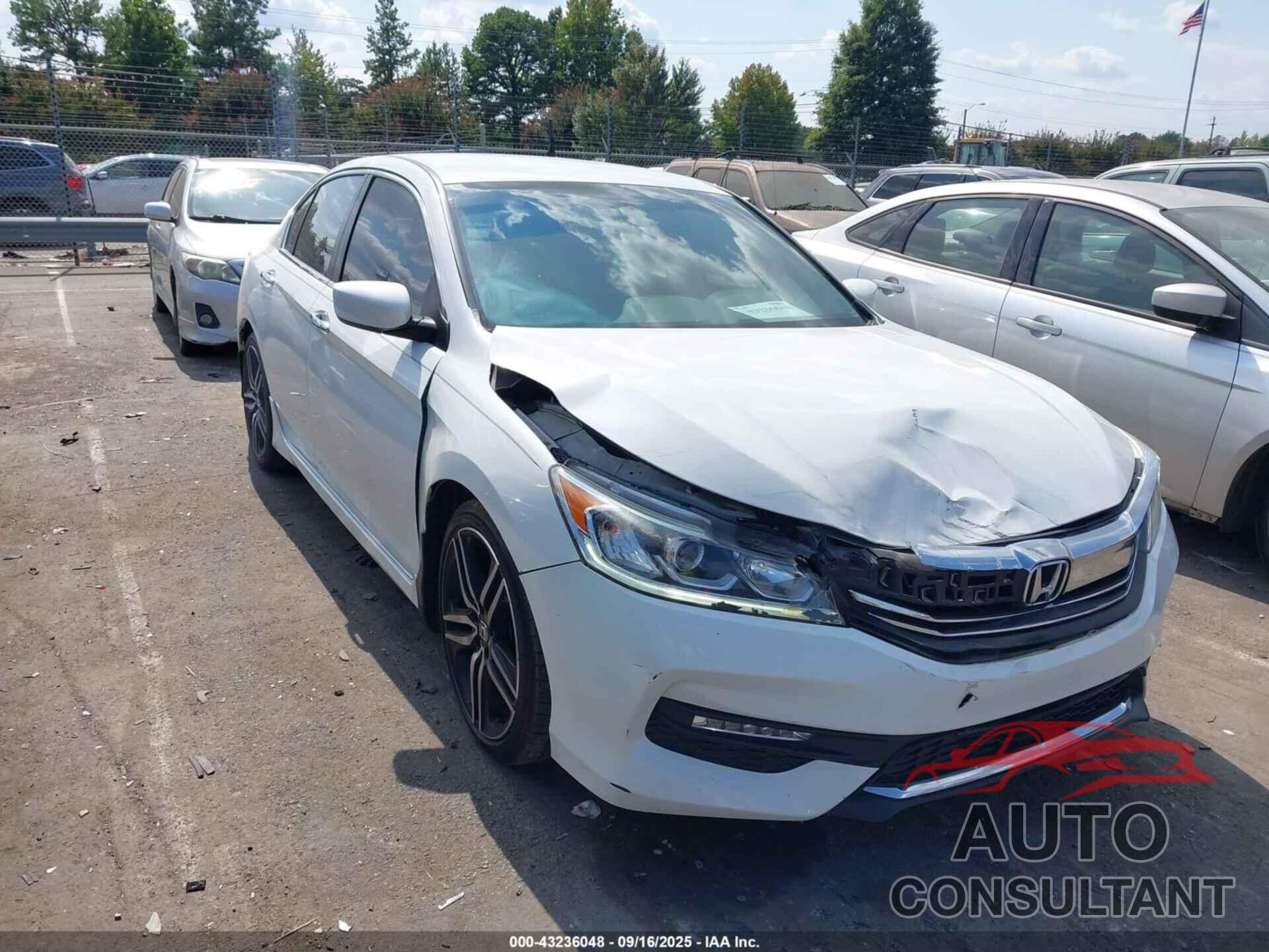 HONDA ACCORD 2017 - 1HGCR2F12HA084344