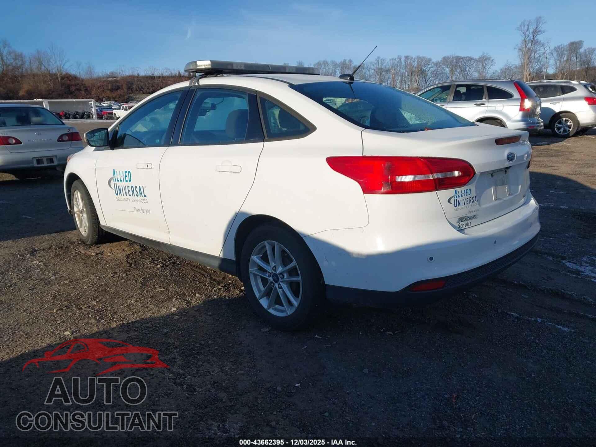 FORD FOCUS 2016 - 1FADP3F25GL248430