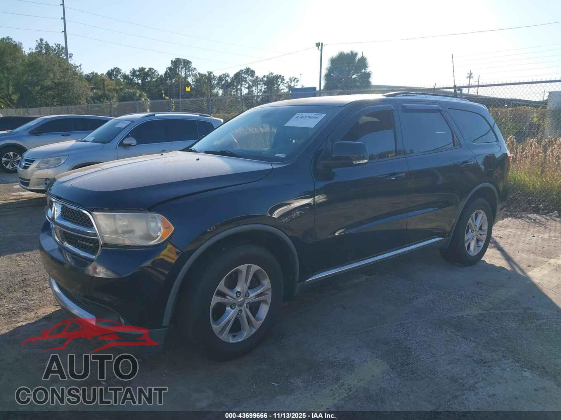 DODGE DURANGO 2011 - 1D4SD4GTXBC592337