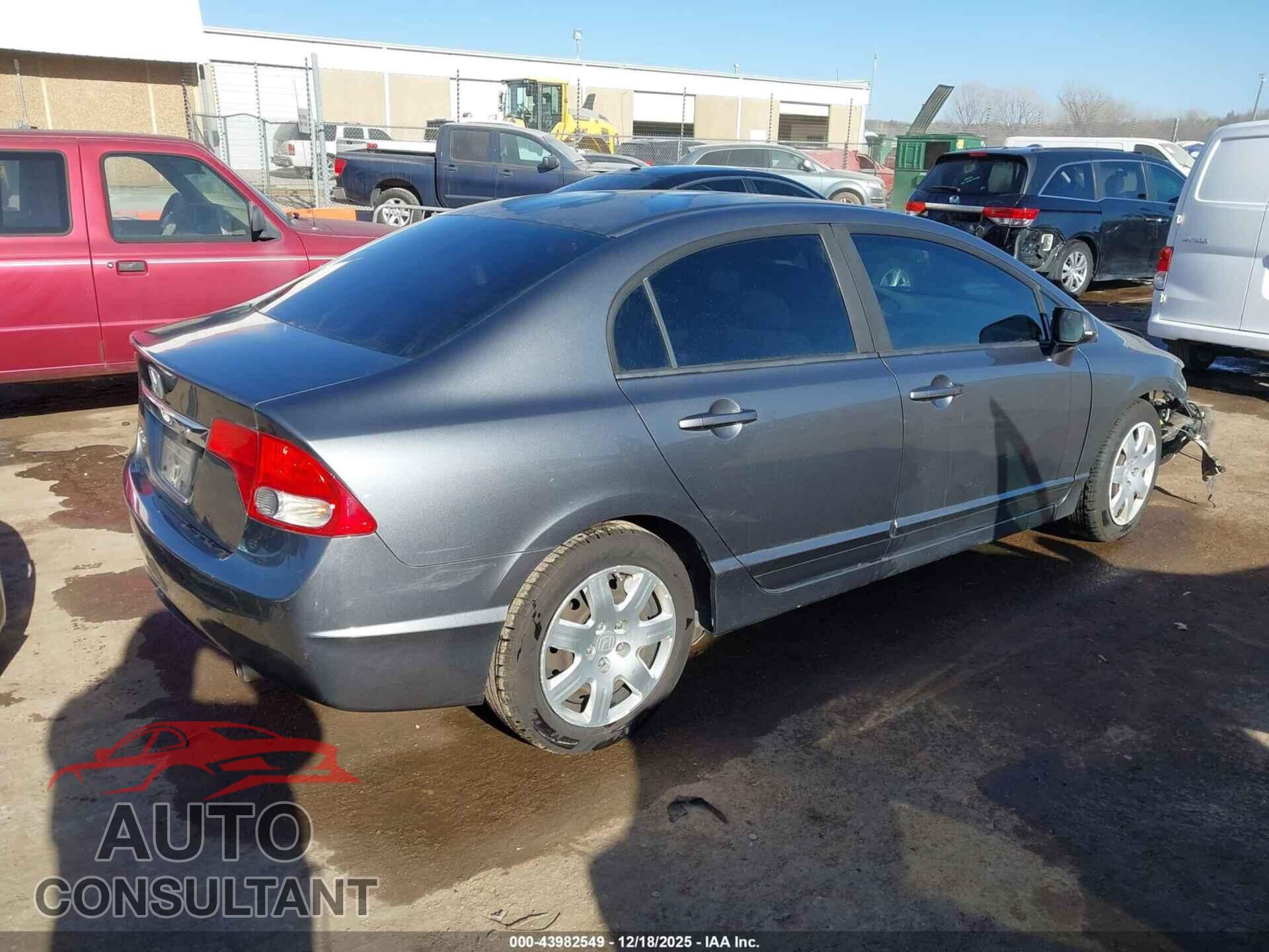 HONDA CIVIC 2011 - 19XFA1F5XBE006866