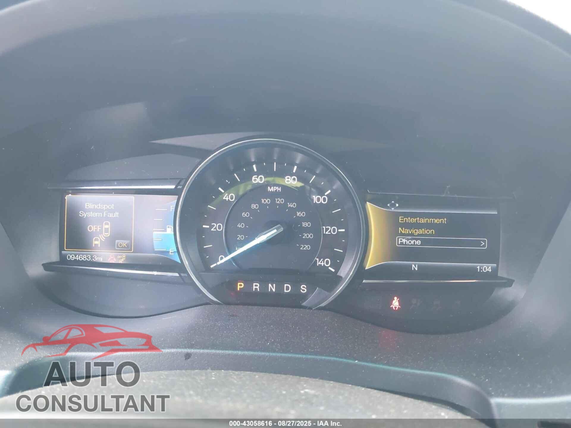 FORD EXPLORER 2017 - 1FM5K8D88HGB42657