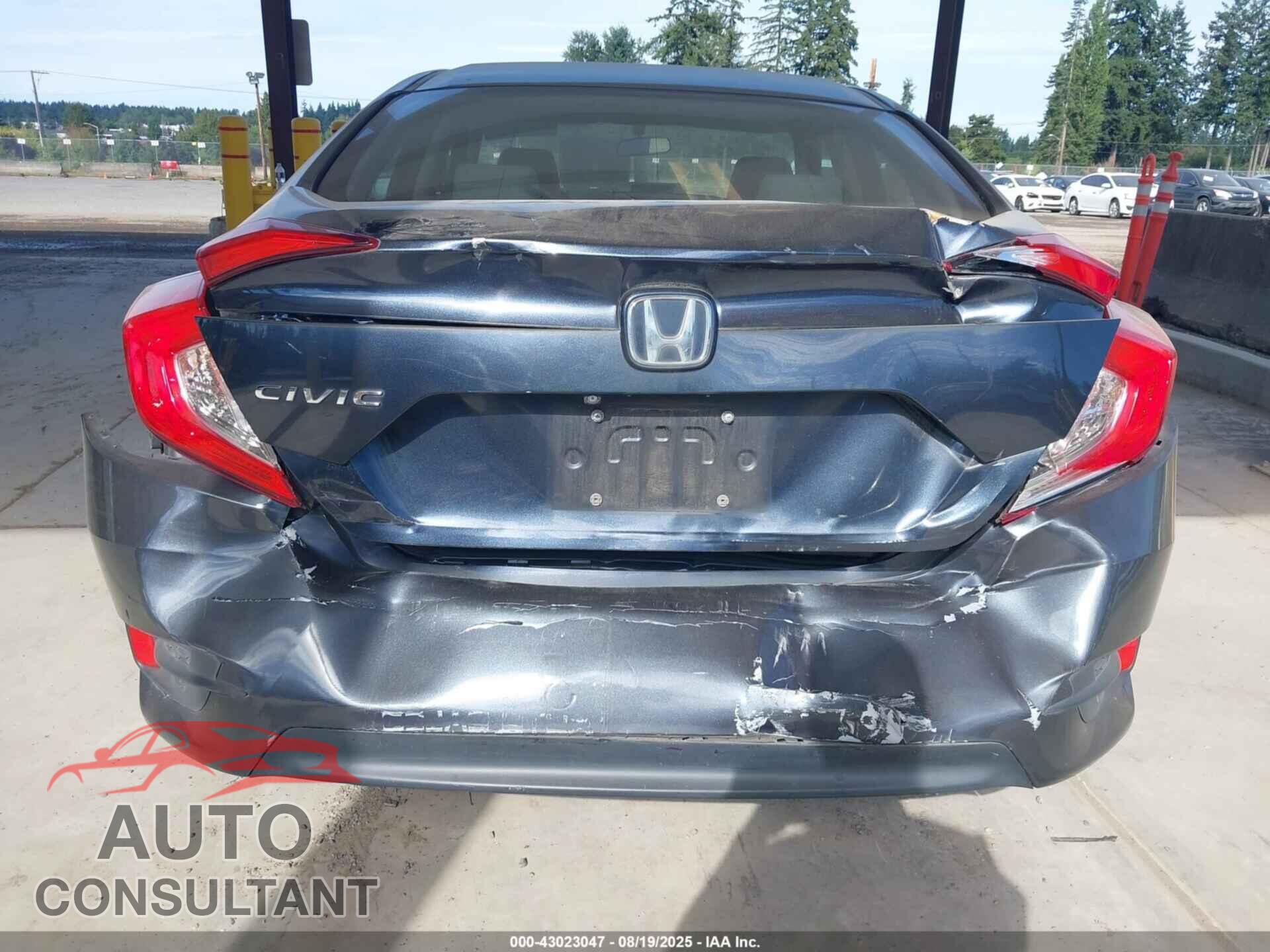 HONDA CIVIC 2016 - 19XFC2F58GE207799