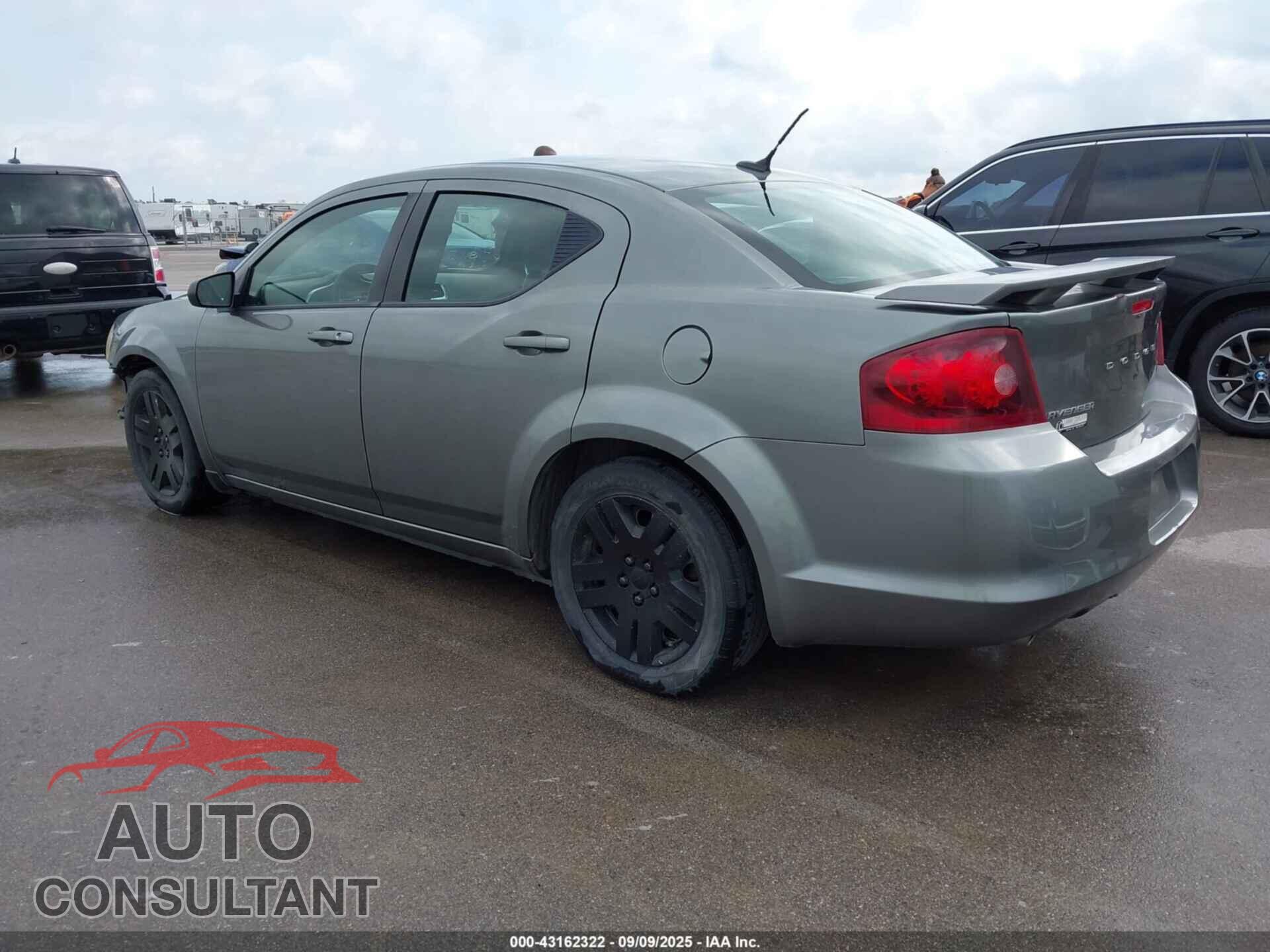DODGE AVENGER 2013 - 1C3CDZAG9DN766694