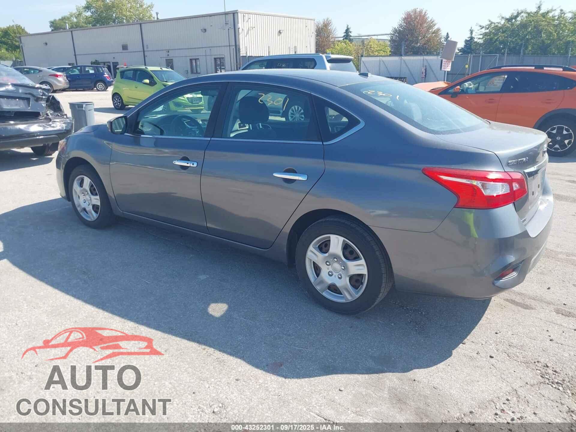 NISSAN SENTRA 2017 - 3N1AB7AP3HL694400