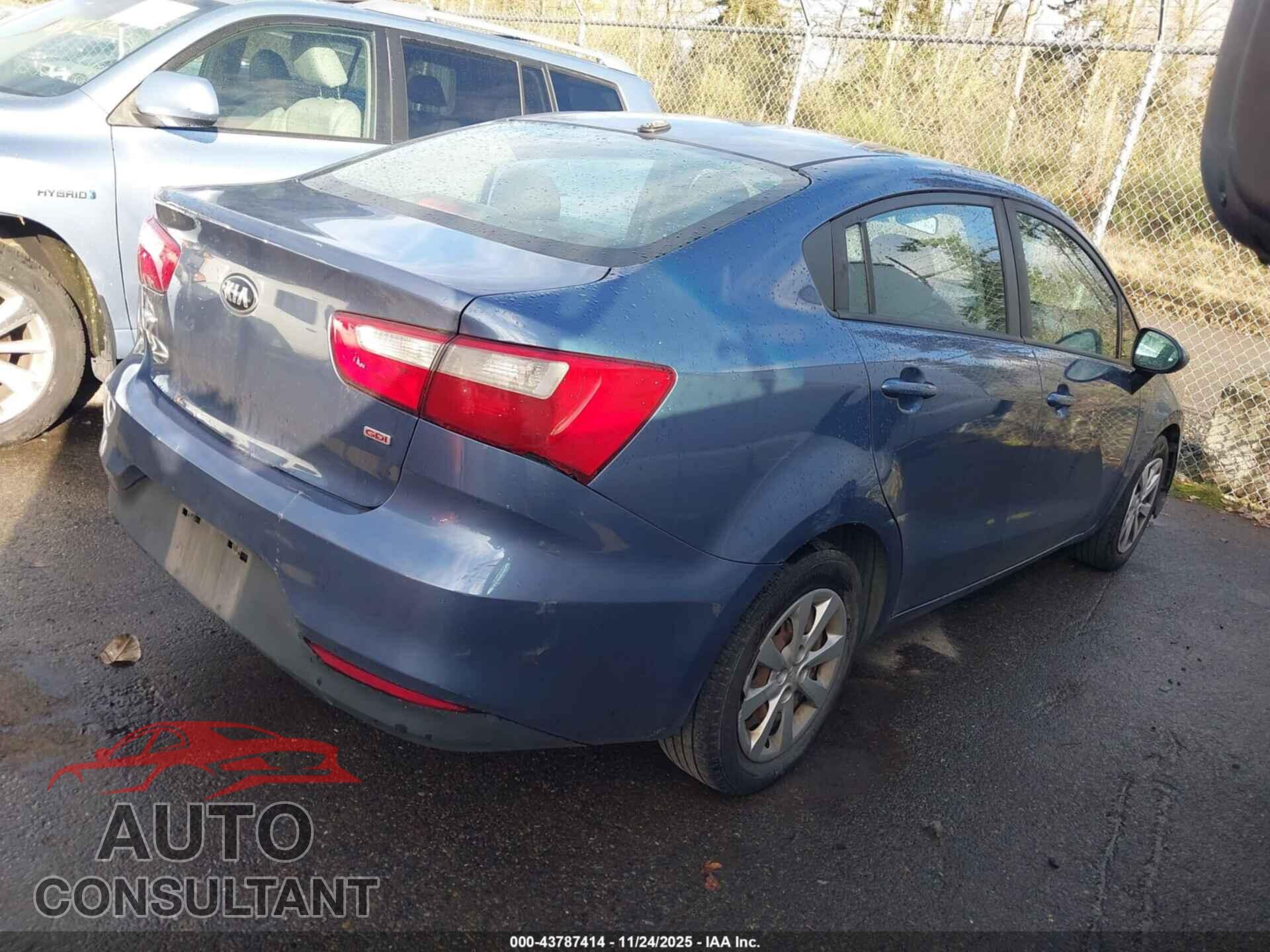 KIA RIO 2016 - KNADM4A33G6690434