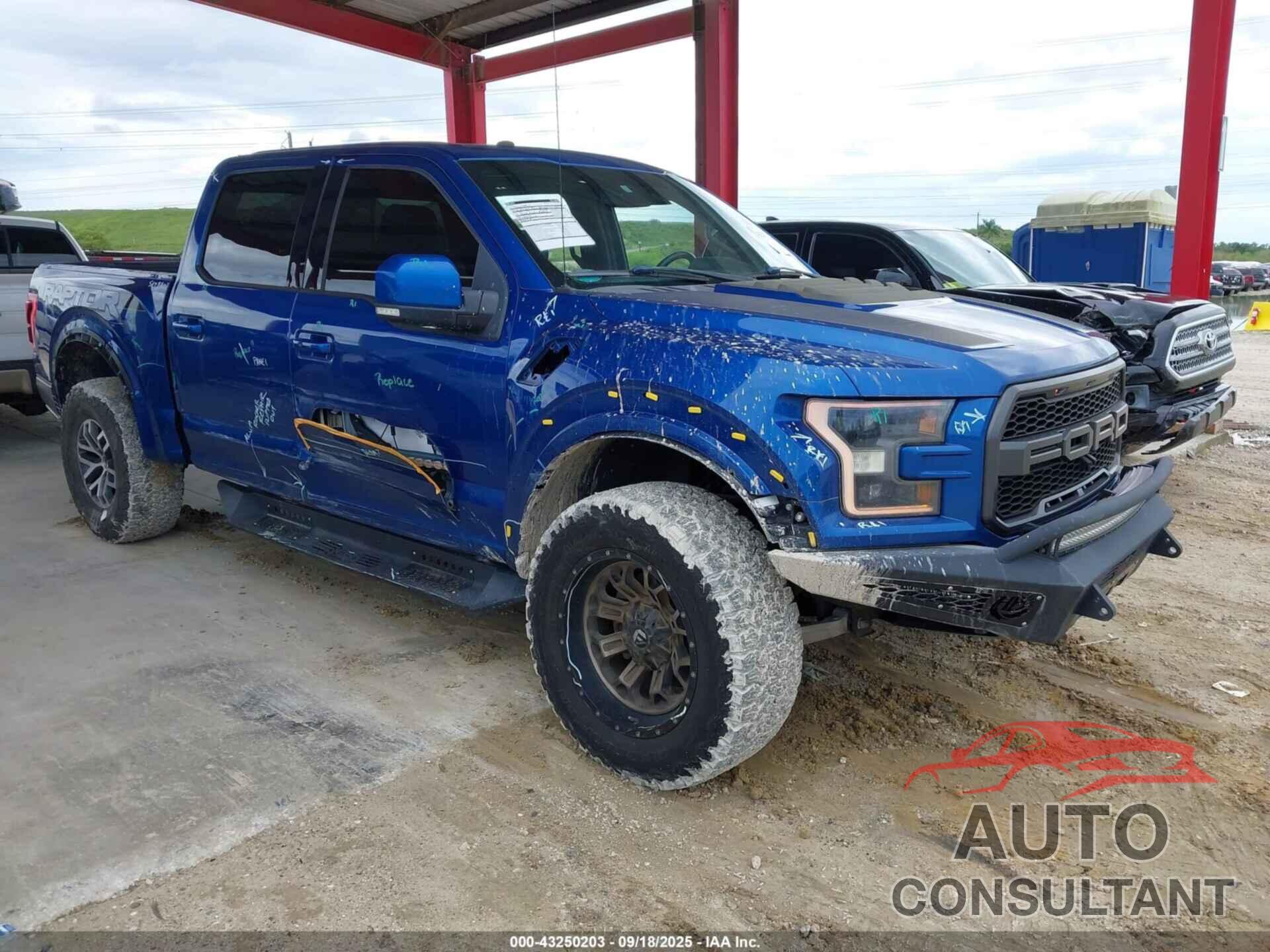 FORD F-150 2017 - 1FTFW1RG1HFC18262