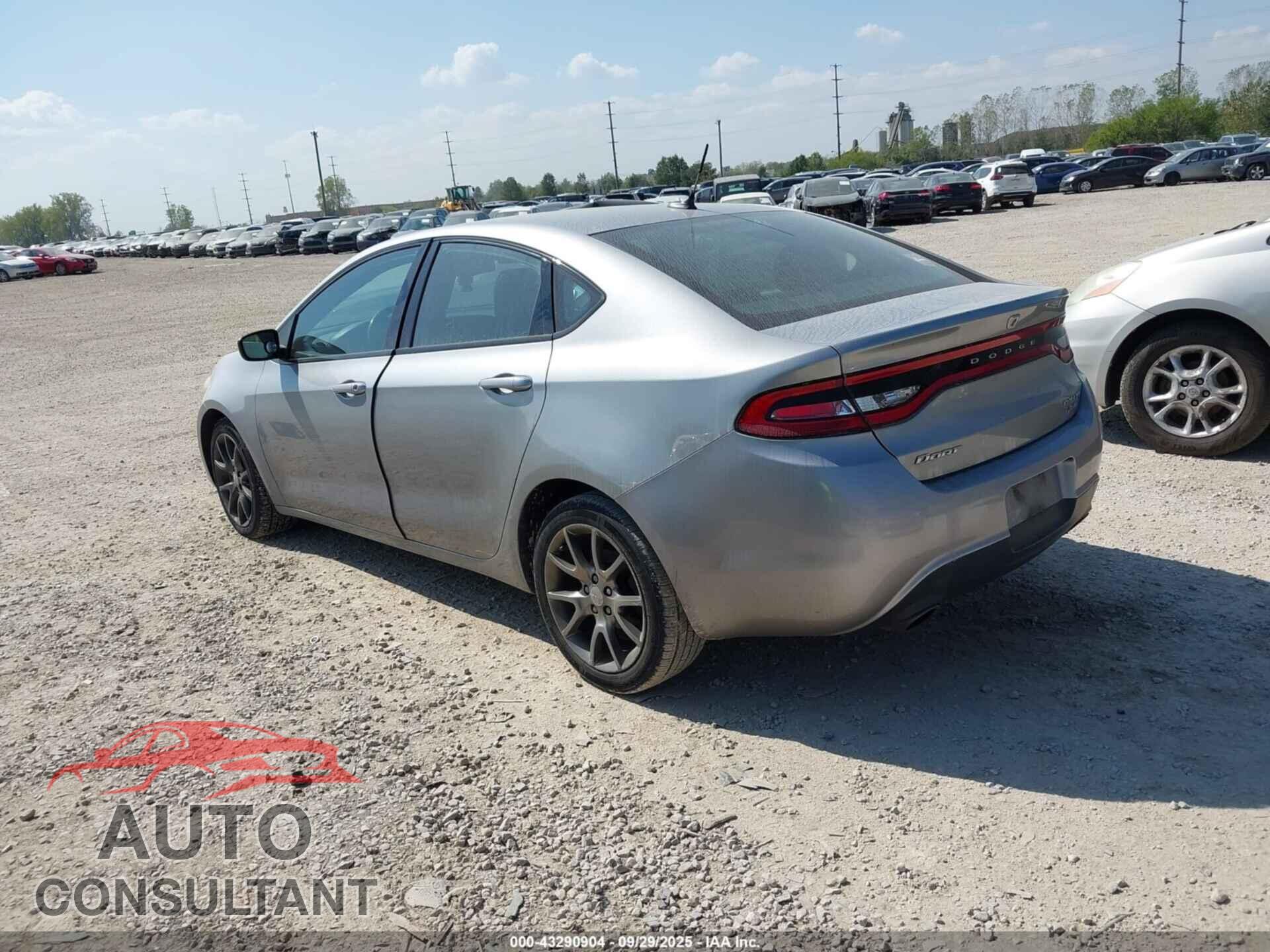 DODGE DART 2014 - 1C3CDFBB6ED909688