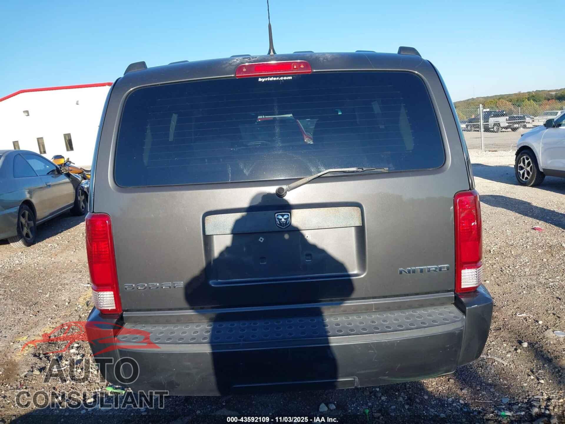 DODGE NITRO 2011 - 1D4PU4GK5BW529285