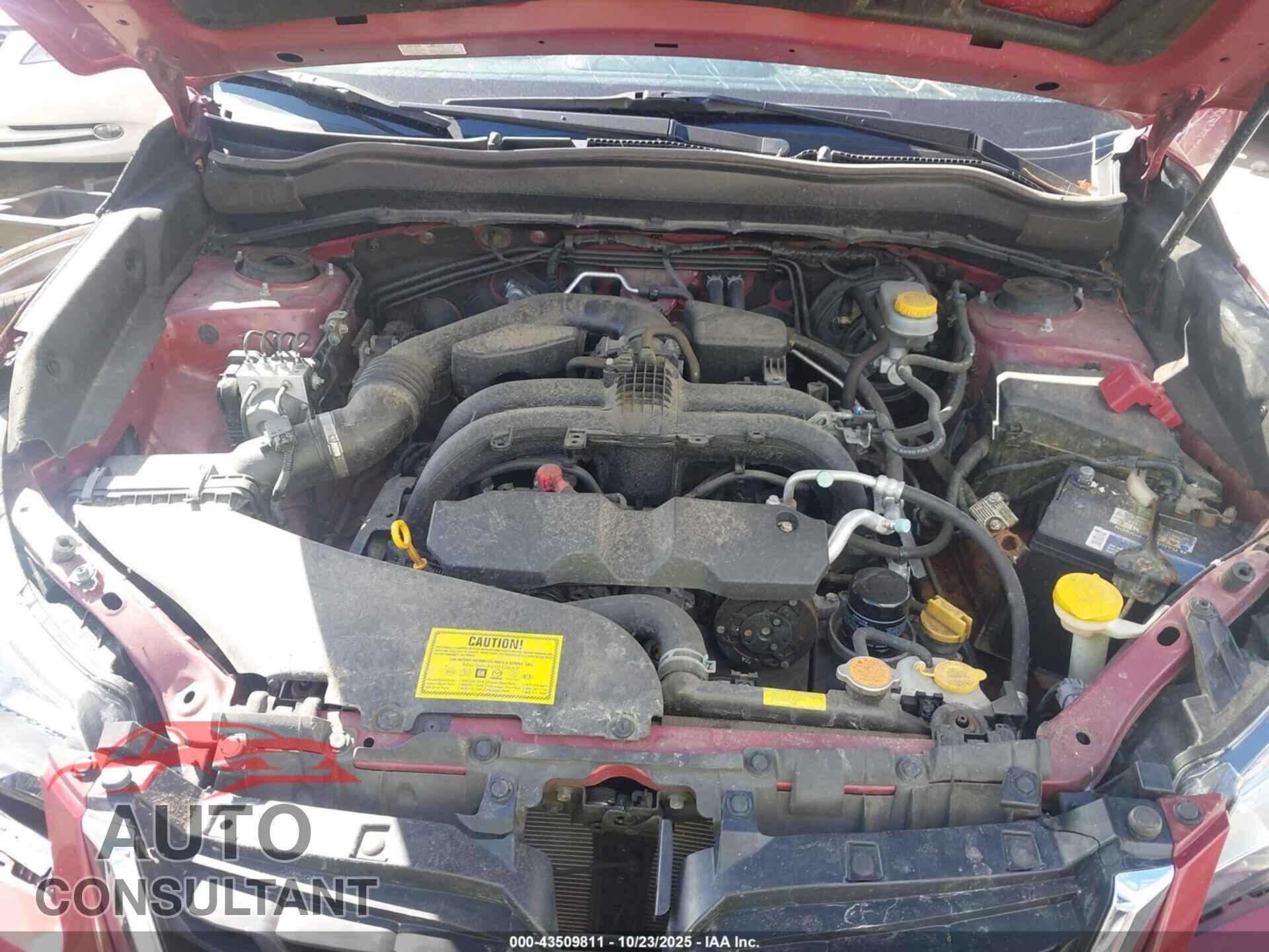 SUBARU FORESTER 2017 - JF2SJAJC8HH577216