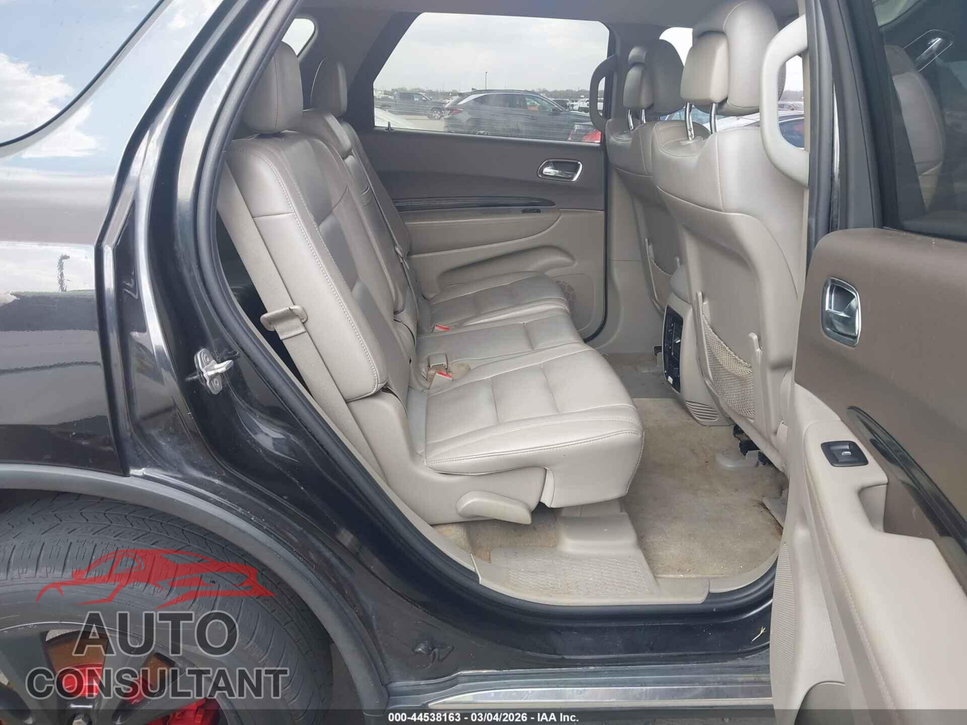 DODGE DURANGO 2012 - 1C4SDHDTXCC260120