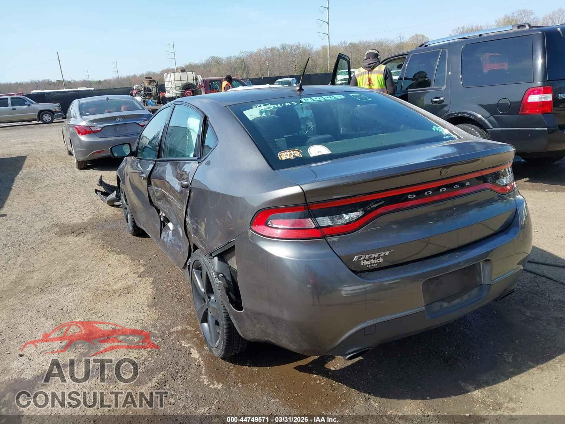 DODGE DART 2015 - 1C3CDFBBXFD200408
