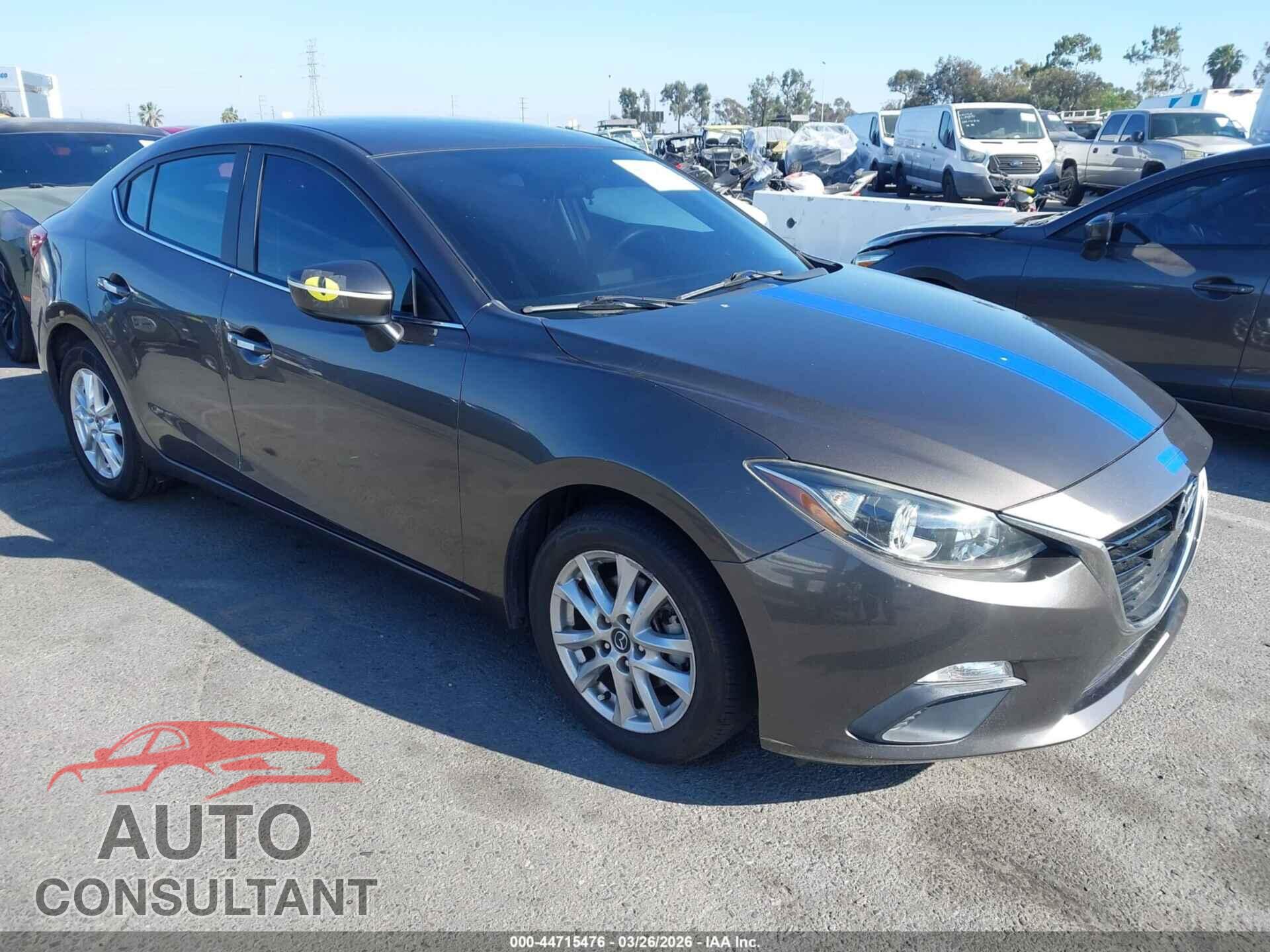 MAZDA MAZDA3 2014 - JM1BM1V78E1173047