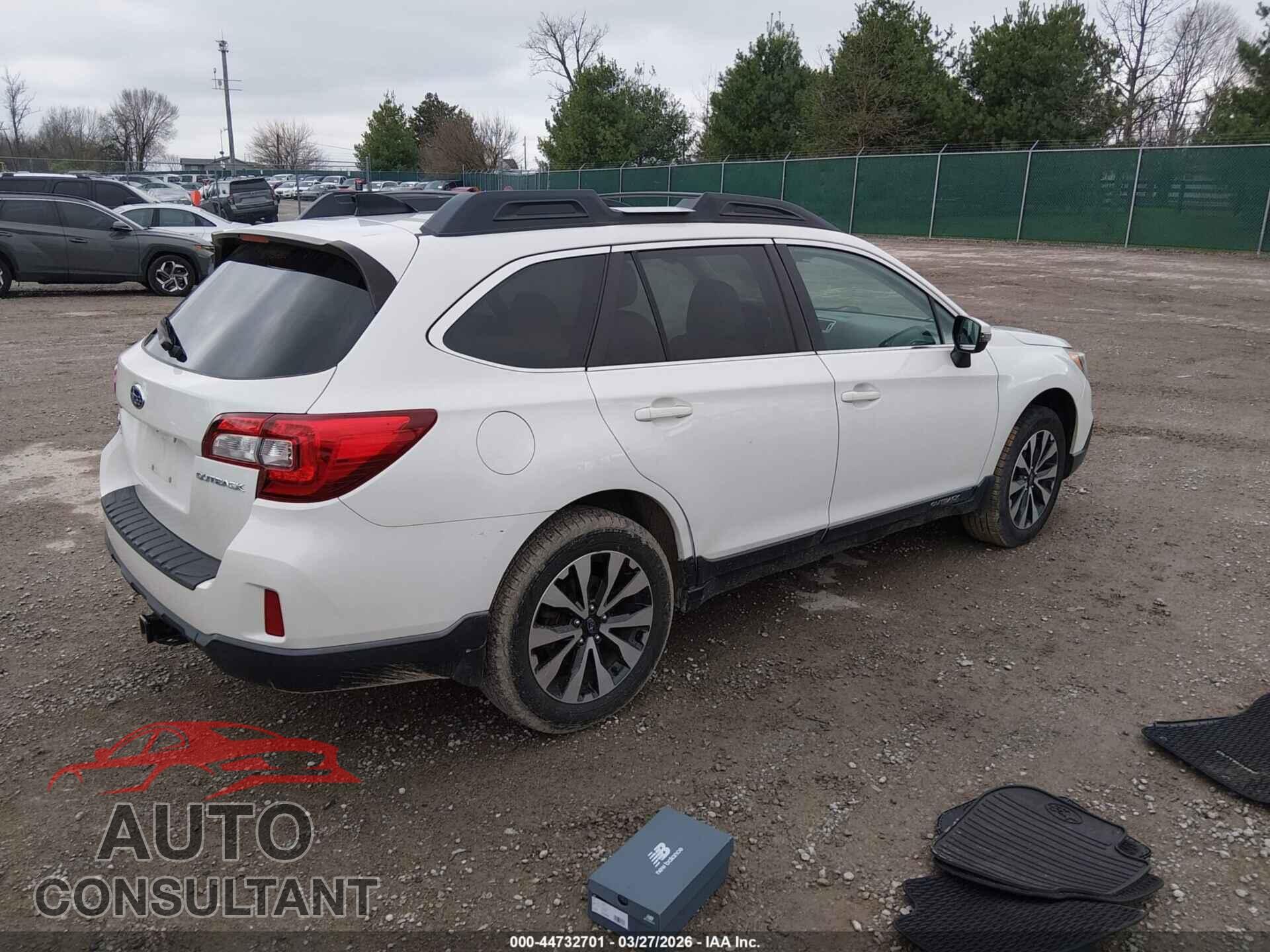 SUBARU OUTBACK 2016 - 4S4BSBNC0G3266415