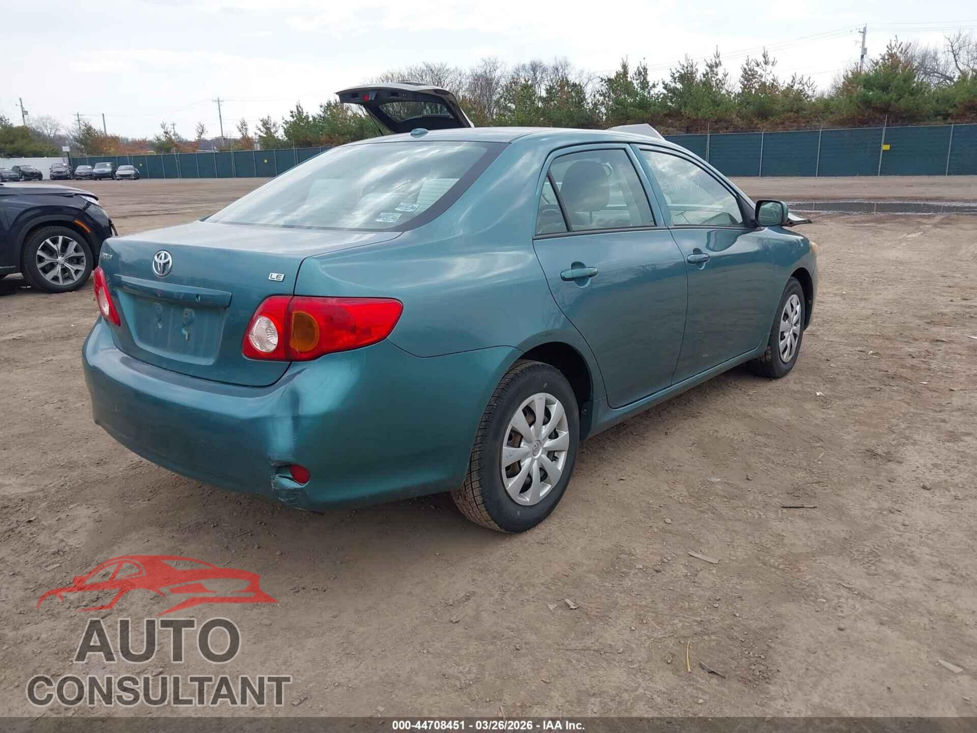 TOYOTA COROLLA 2010 - 2T1BU4EE1AC270130