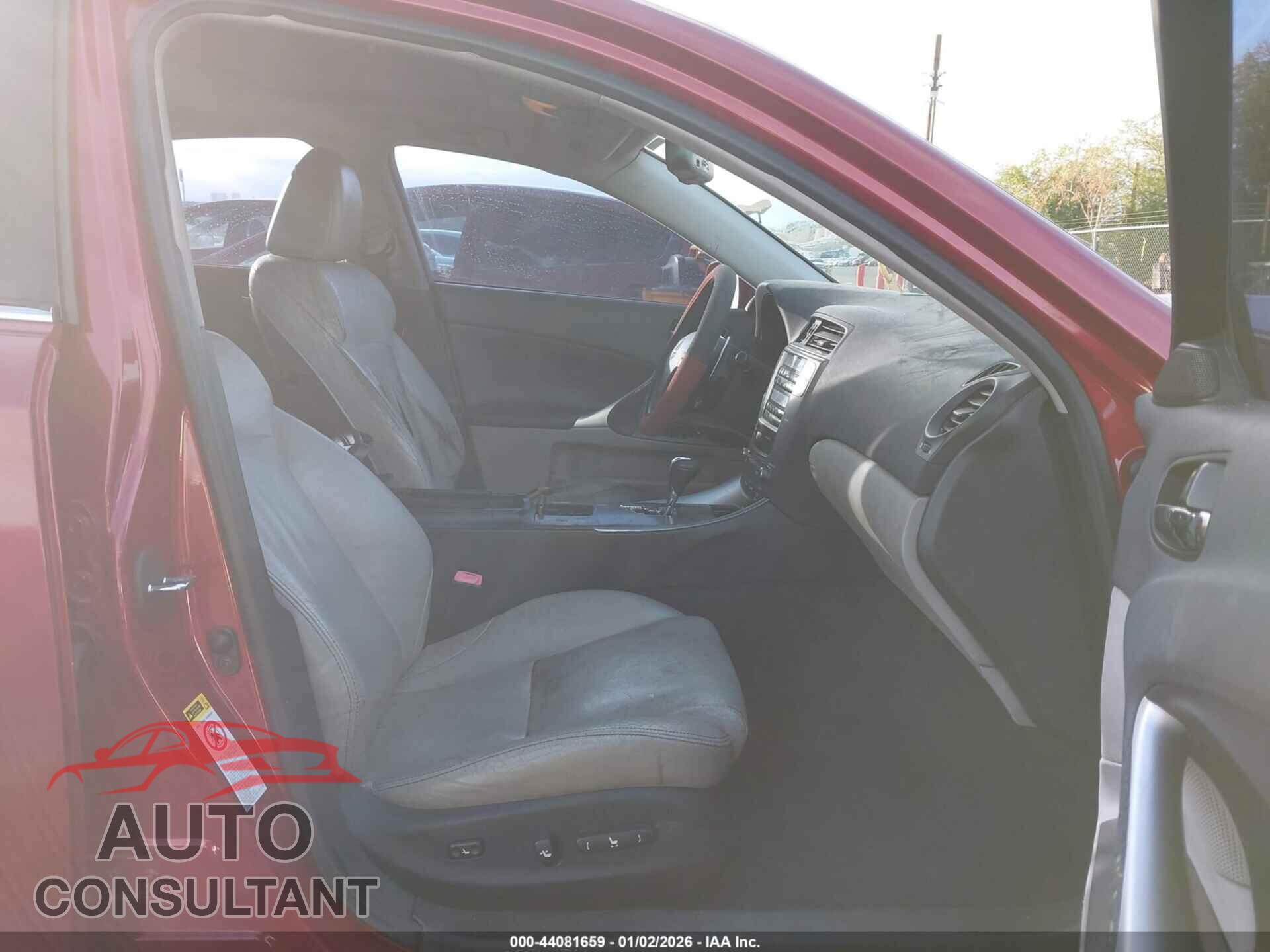 LEXUS IS 250 2009 - JTHBK262995105321