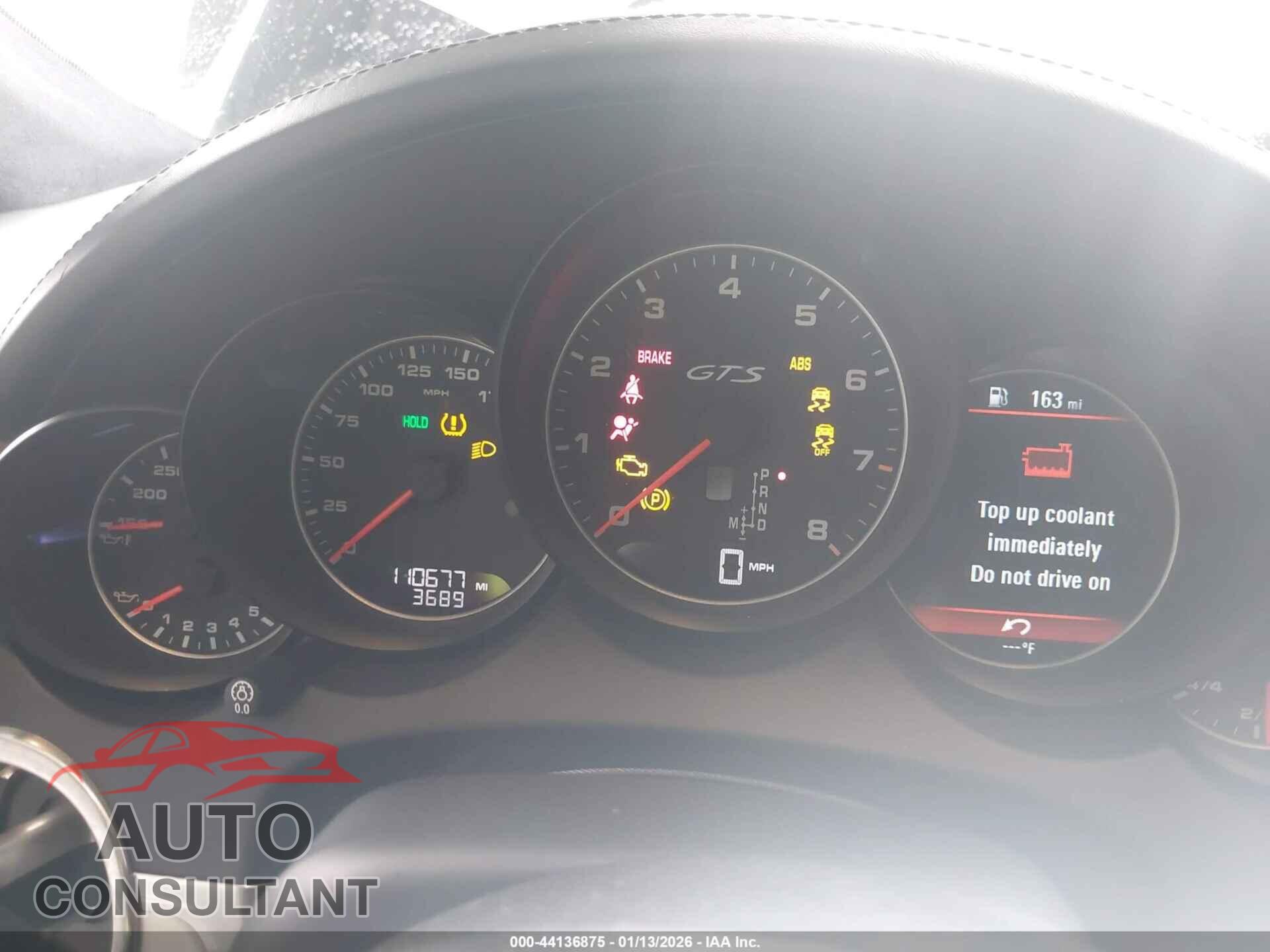 PORSCHE CAYENNE 2016 - WP1AD2A26GLA70730