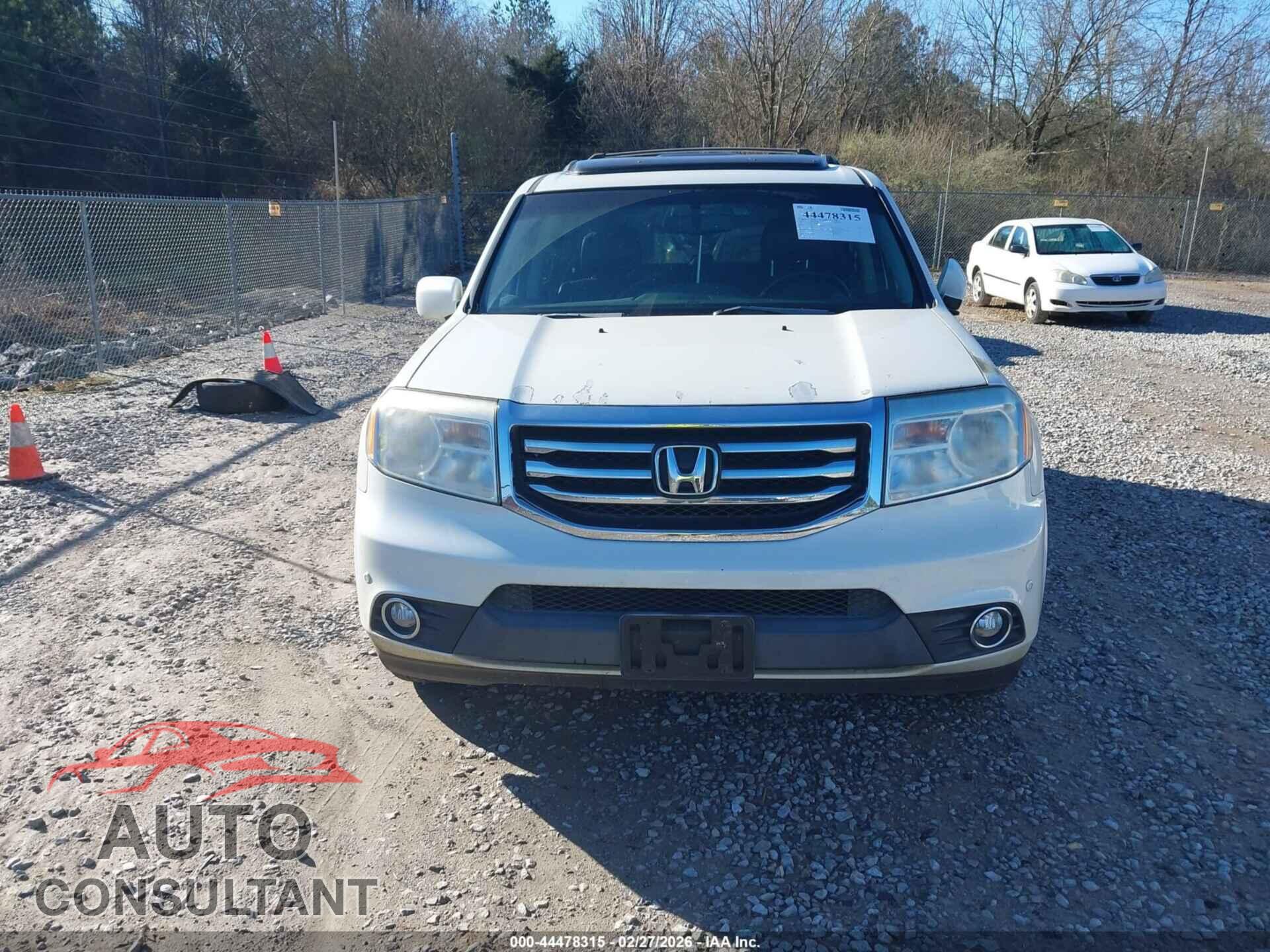 HONDA PILOT 2013 - 5FNYF4H97DB084062