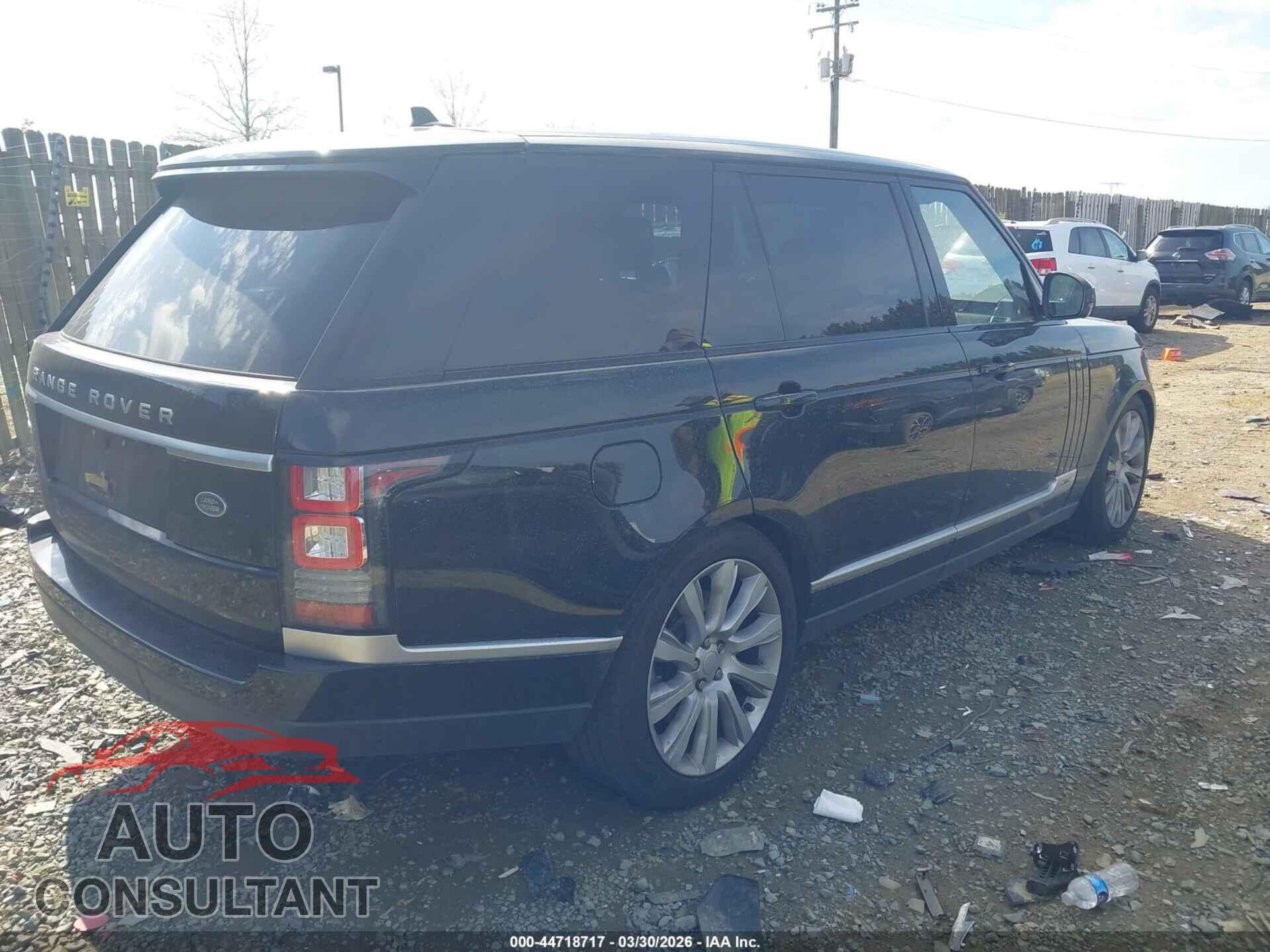 LAND ROVER RANGE ROVER 2016 - SALGS3EF4GA273754