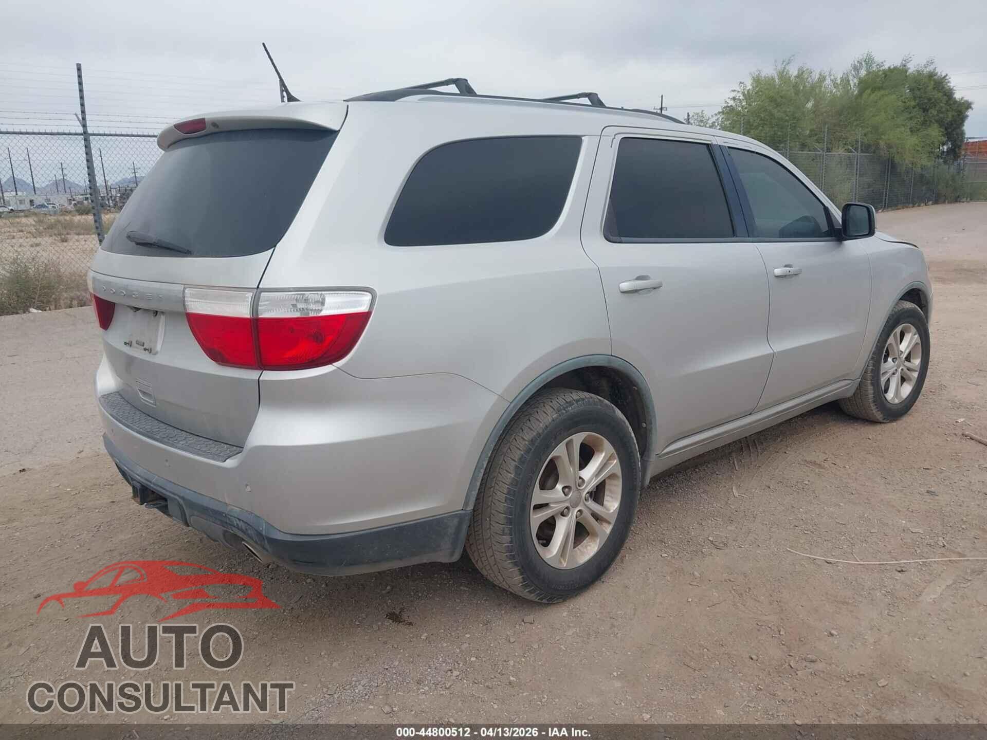 DODGE DURANGO 2011 - 1D4SE4GTXBC624104
