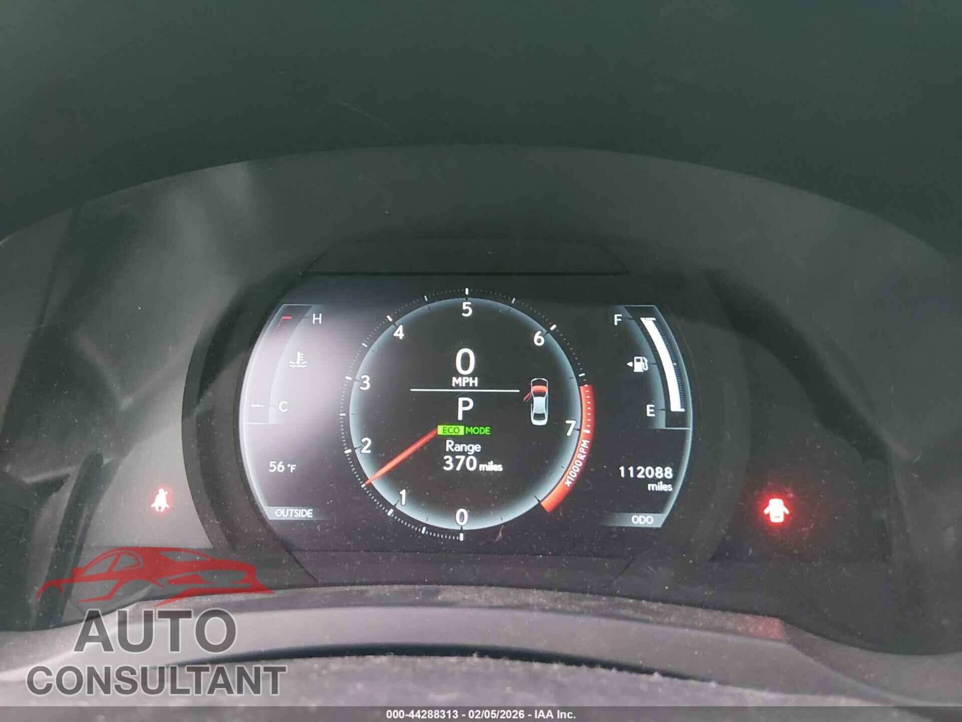 LEXUS IS 250 2014 - JTHBF1D2XE5026865