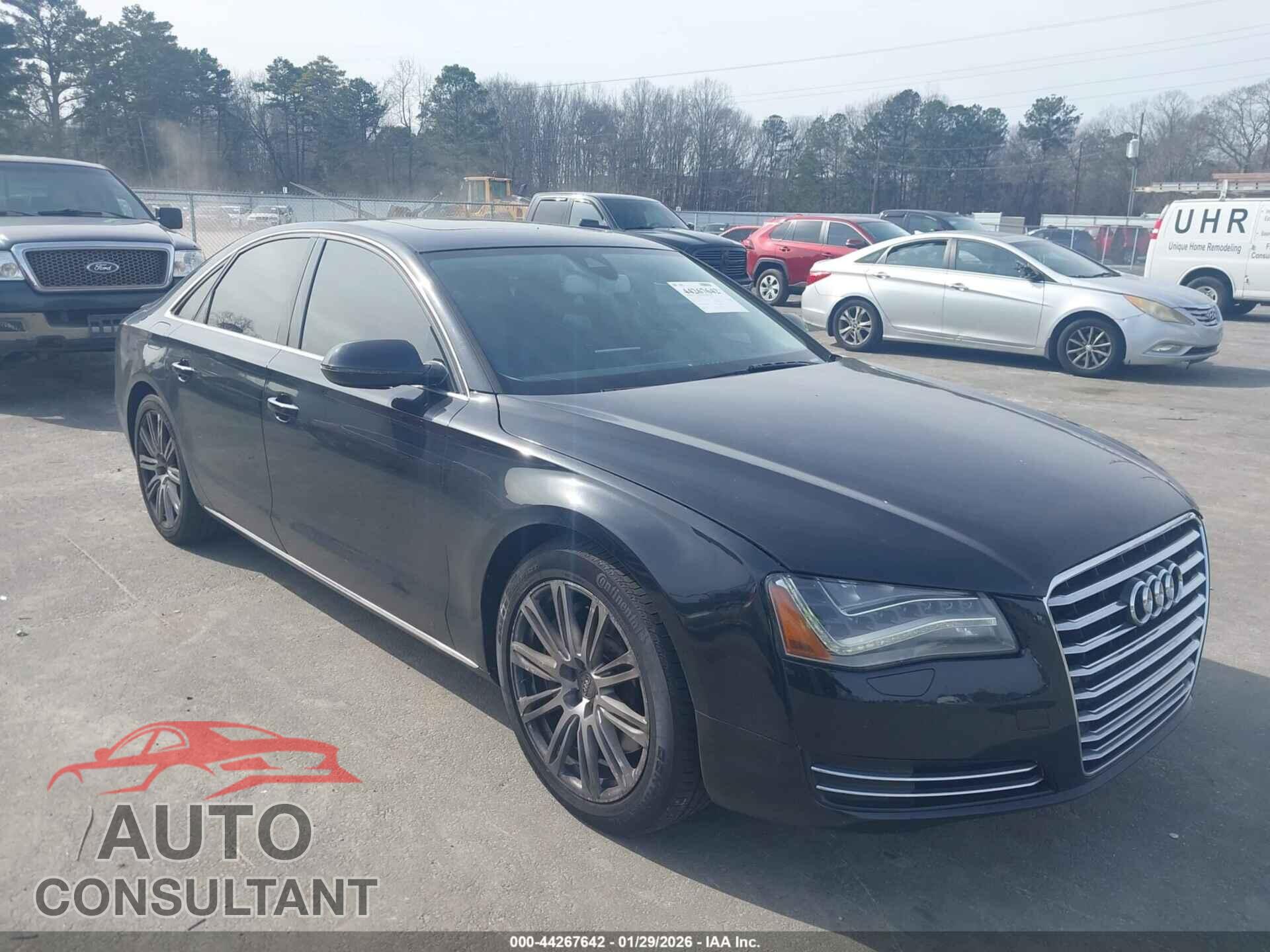 AUDI A8 2013 - WAUA2AFD5DN034438