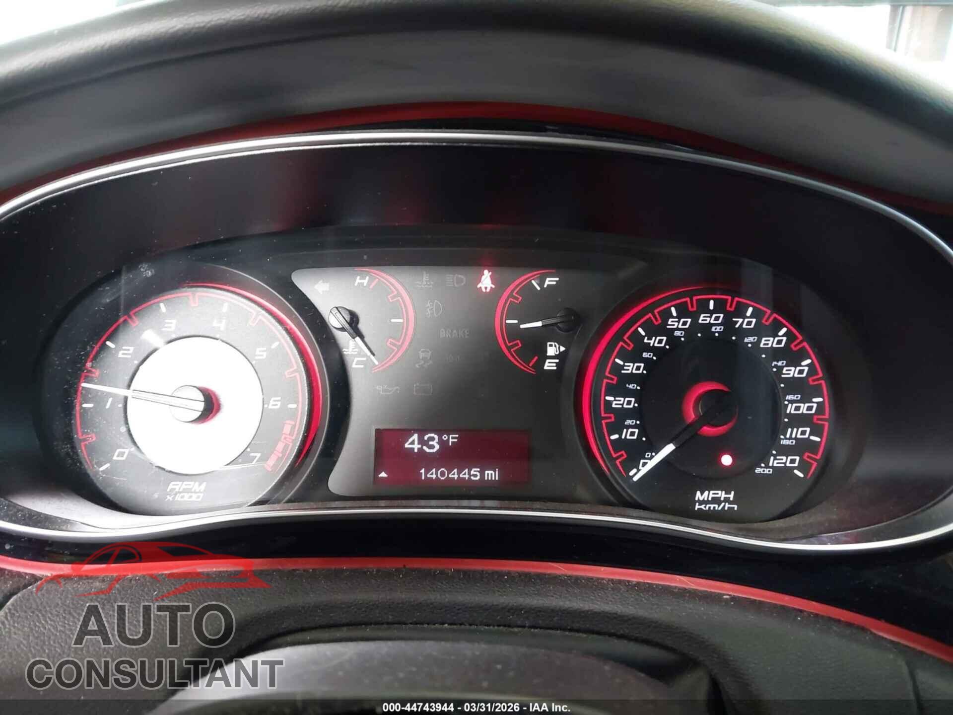 DODGE DART 2014 - 1C3CDFAA2ED683237