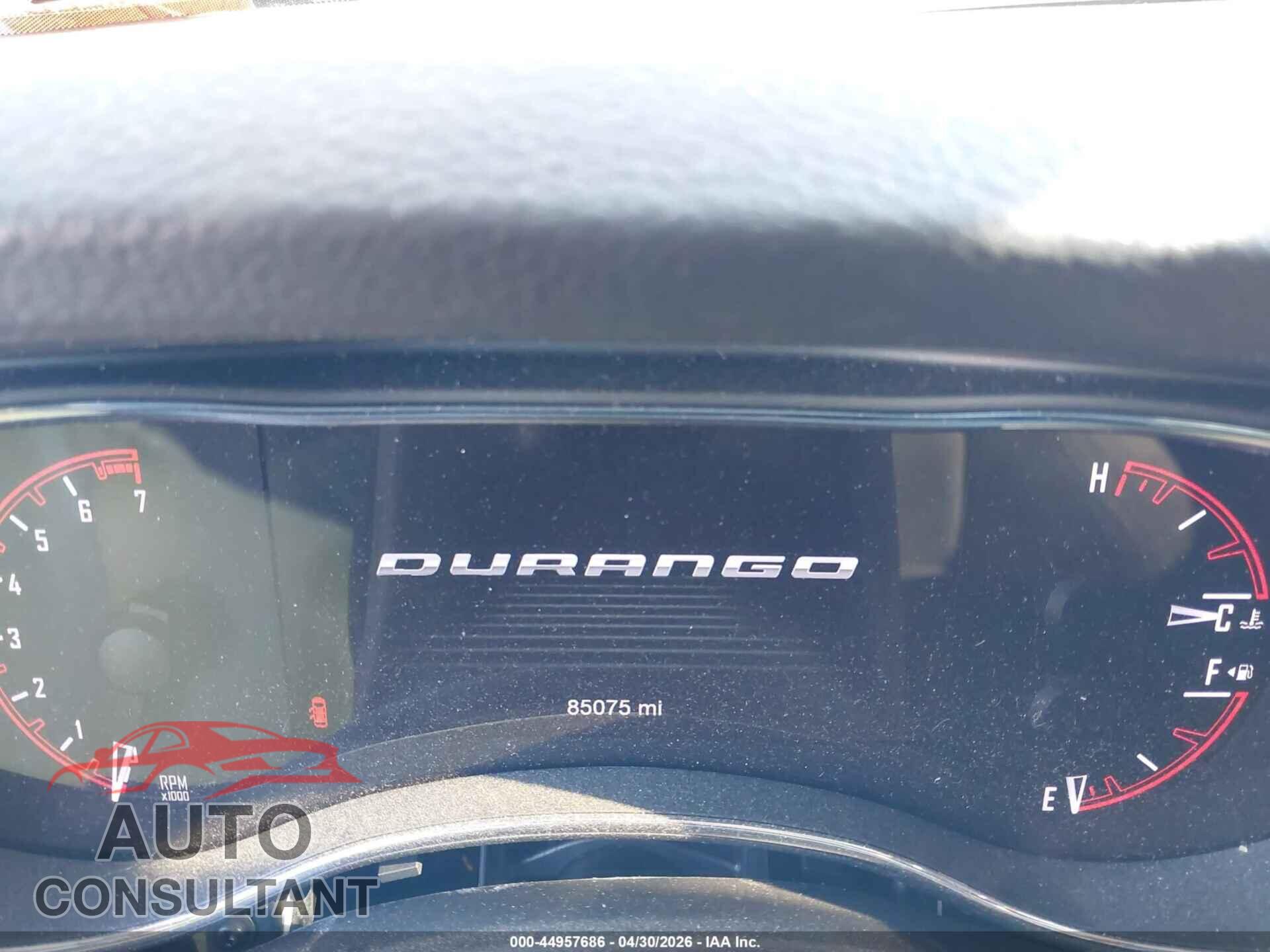 DODGE DURANGO 2017 - 1C4RDJDG3HC814582
