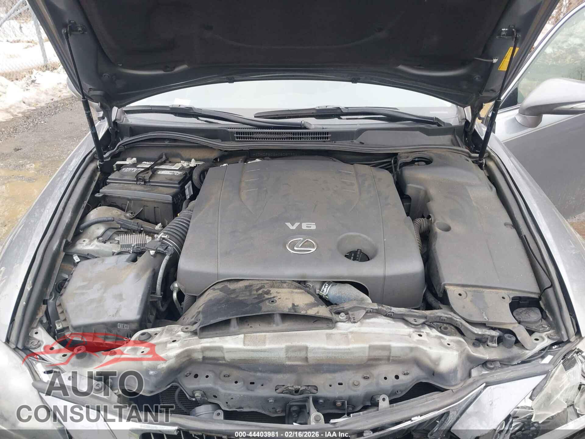 LEXUS IS 250 2012 - JTHCF5C24C5057992