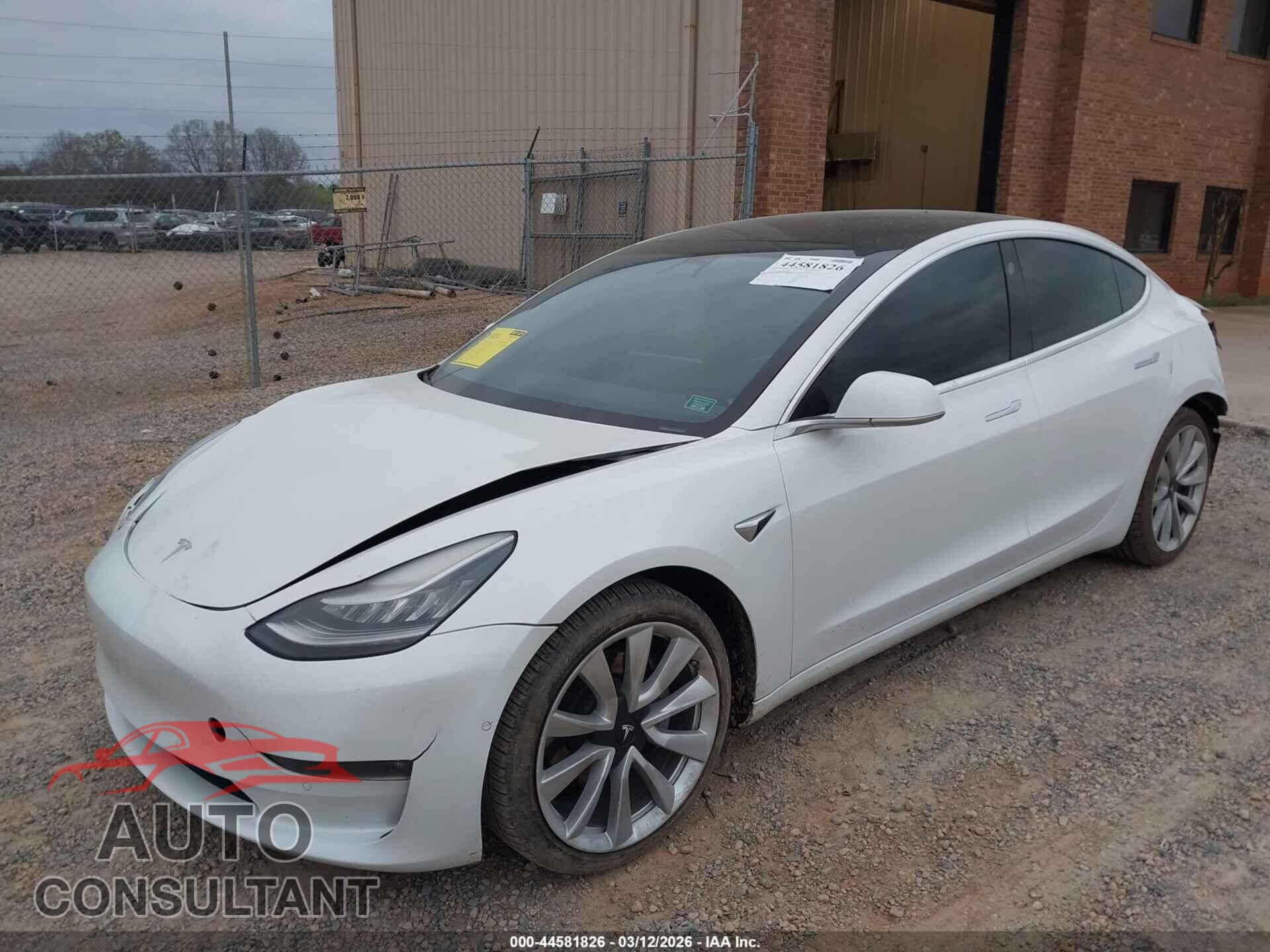 TESLA MODEL 3 2018 - 5YJ3E1EB0JF185846