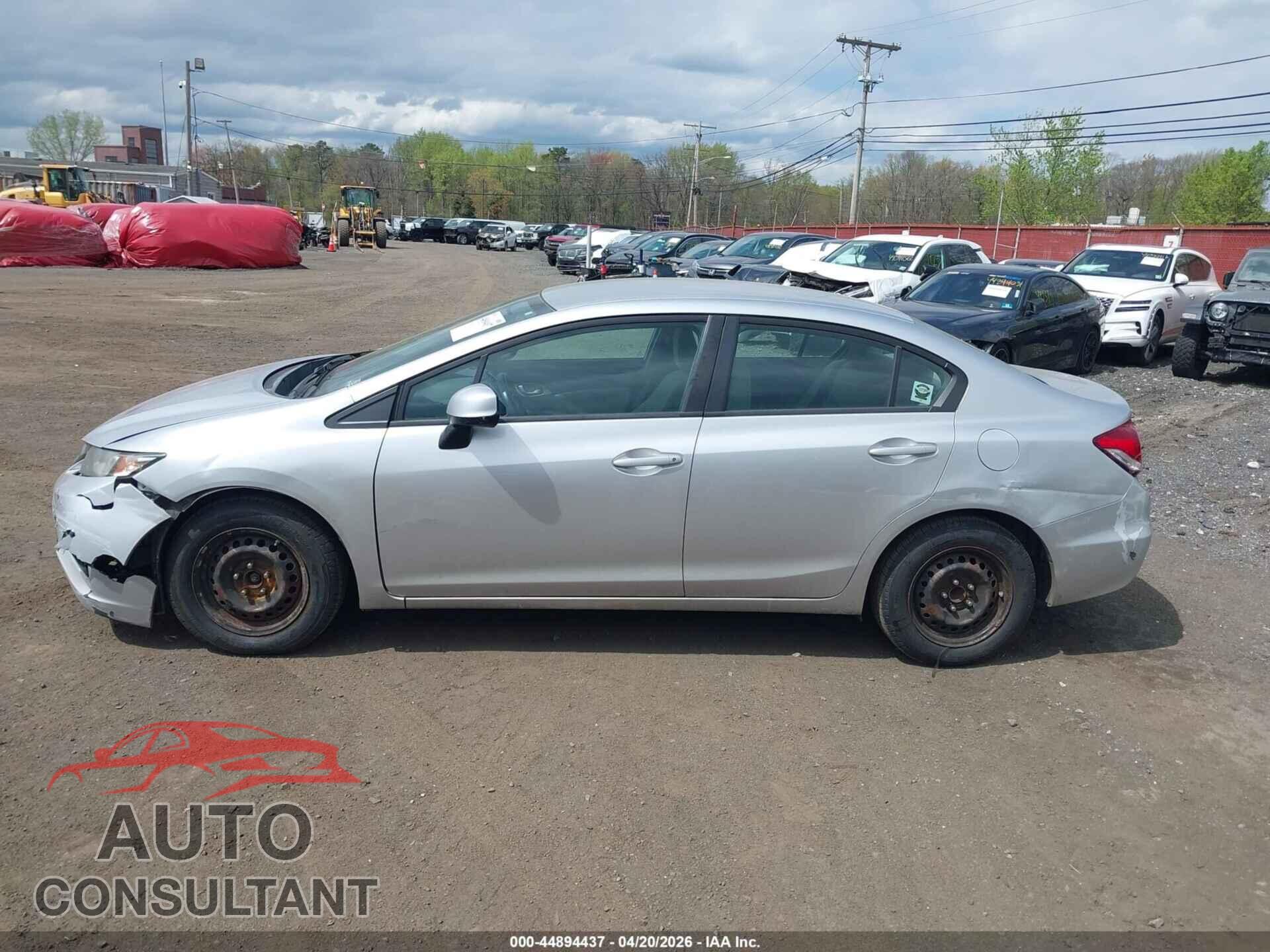 HONDA CIVIC 2013 - 19XFB2F59DE294160