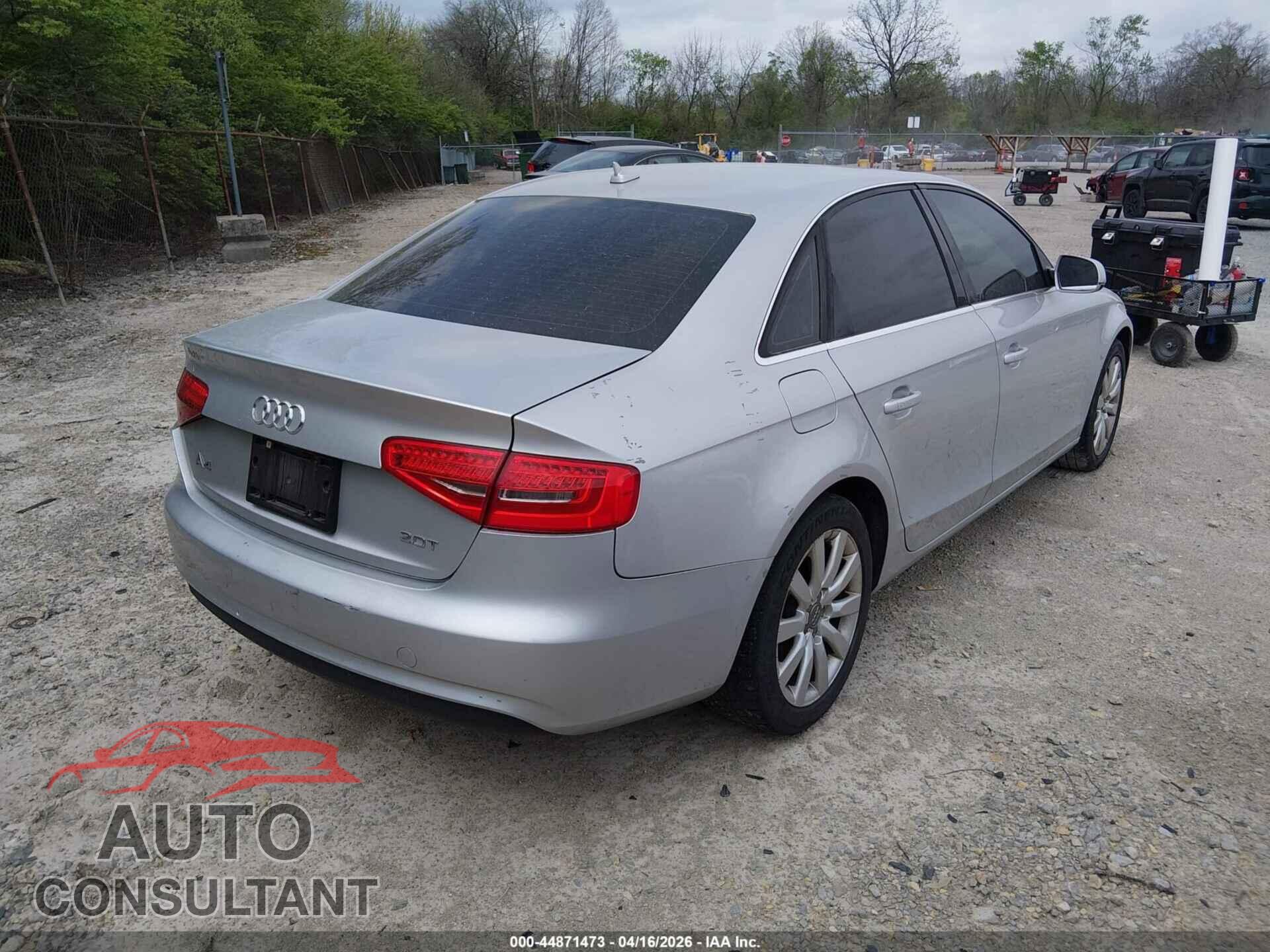 AUDI A4 2013 - WAUAFAFL7DN026966