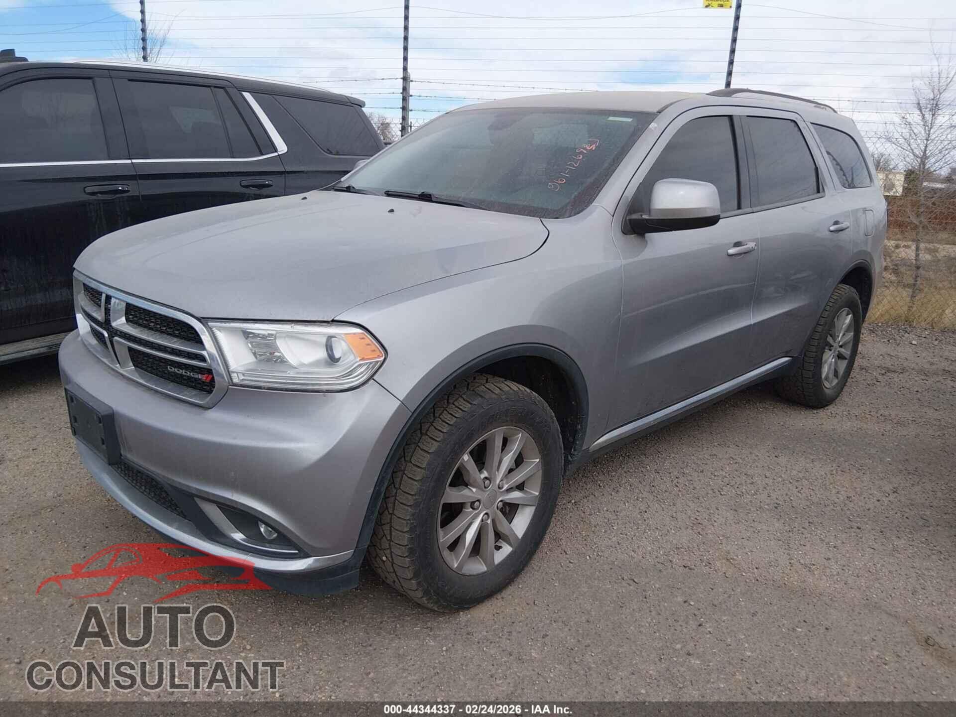 DODGE DURANGO 2017 - 1C4RDJAGXHC816947
