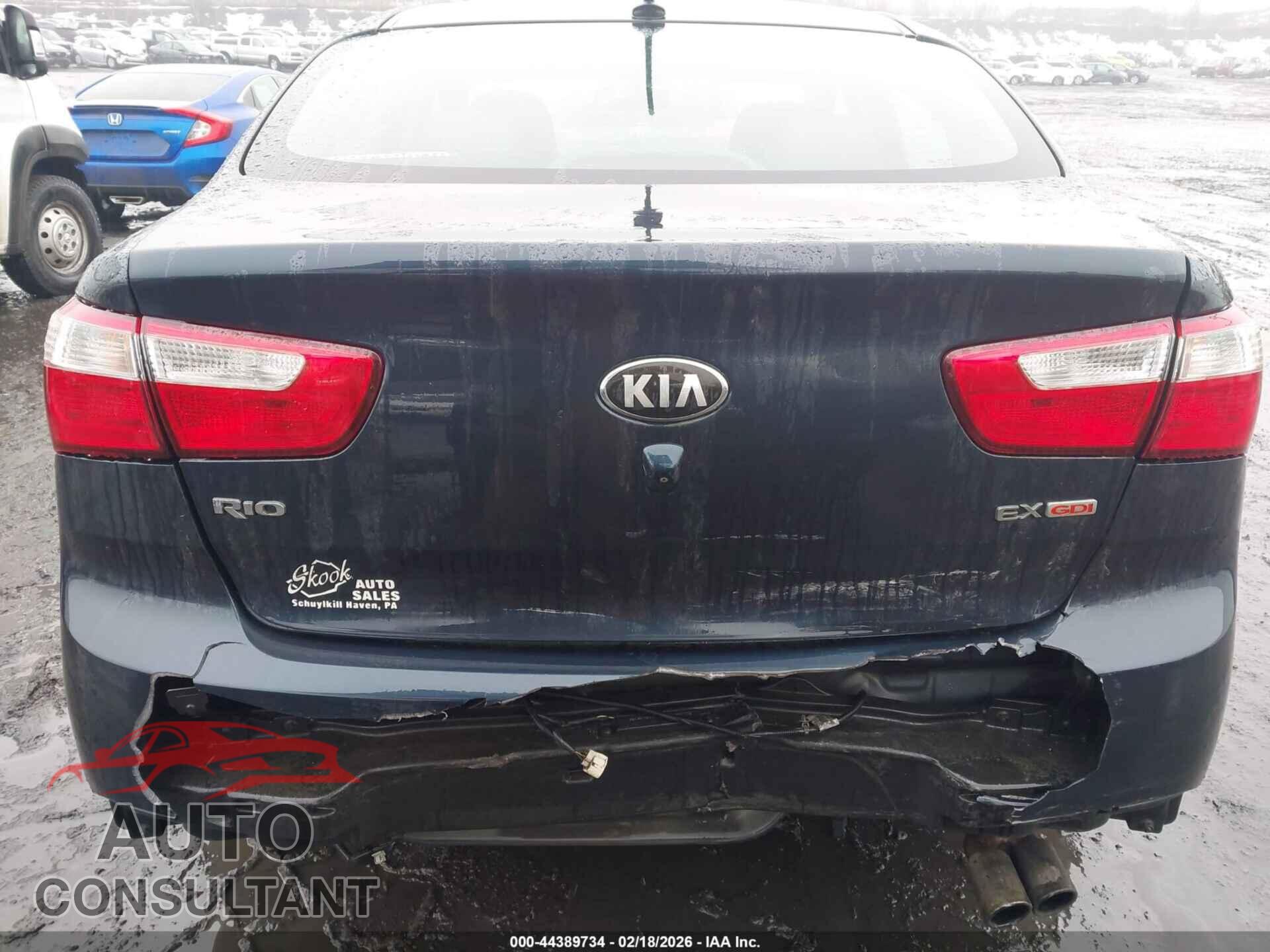 KIA RIO 2013 - KNADN4A38D6224068