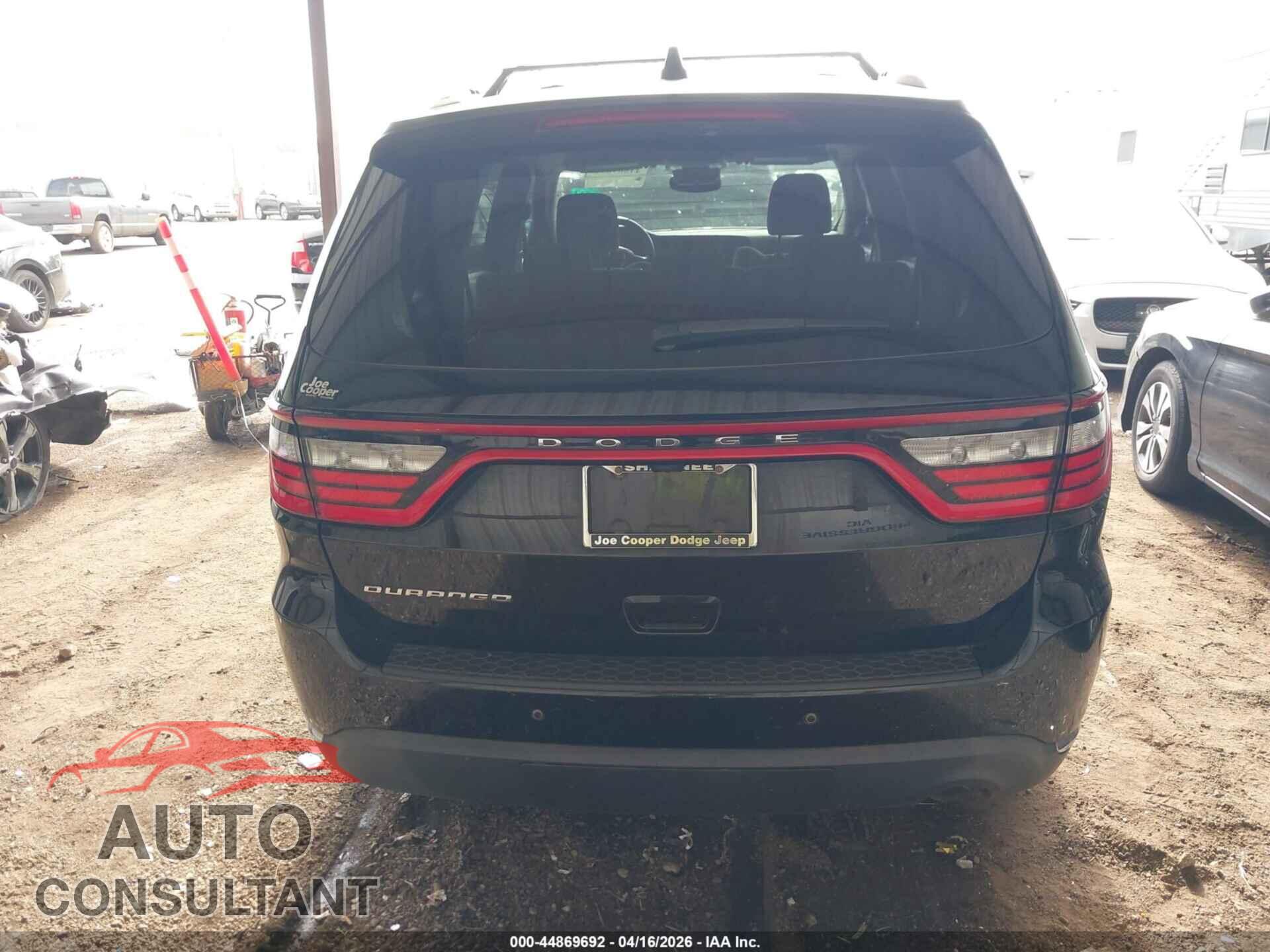 DODGE DURANGO 2022 - 1C4RDHAG3NC101982