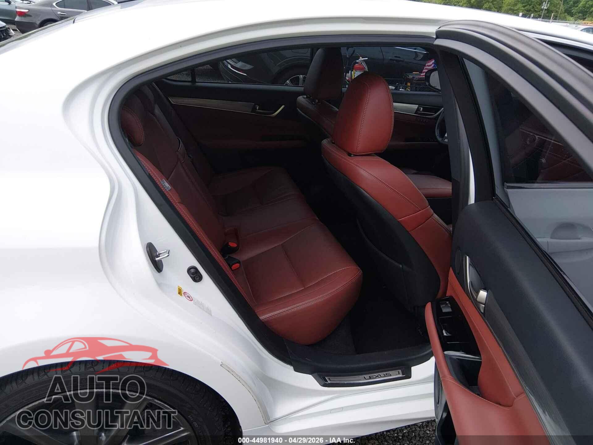 LEXUS GS 350 2014 - JTHBE1BL3E5033218