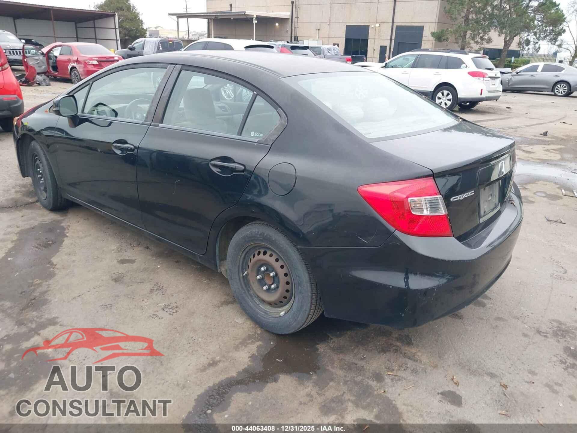 HONDA CIVIC 2012 - 19XFB2F51CE390010
