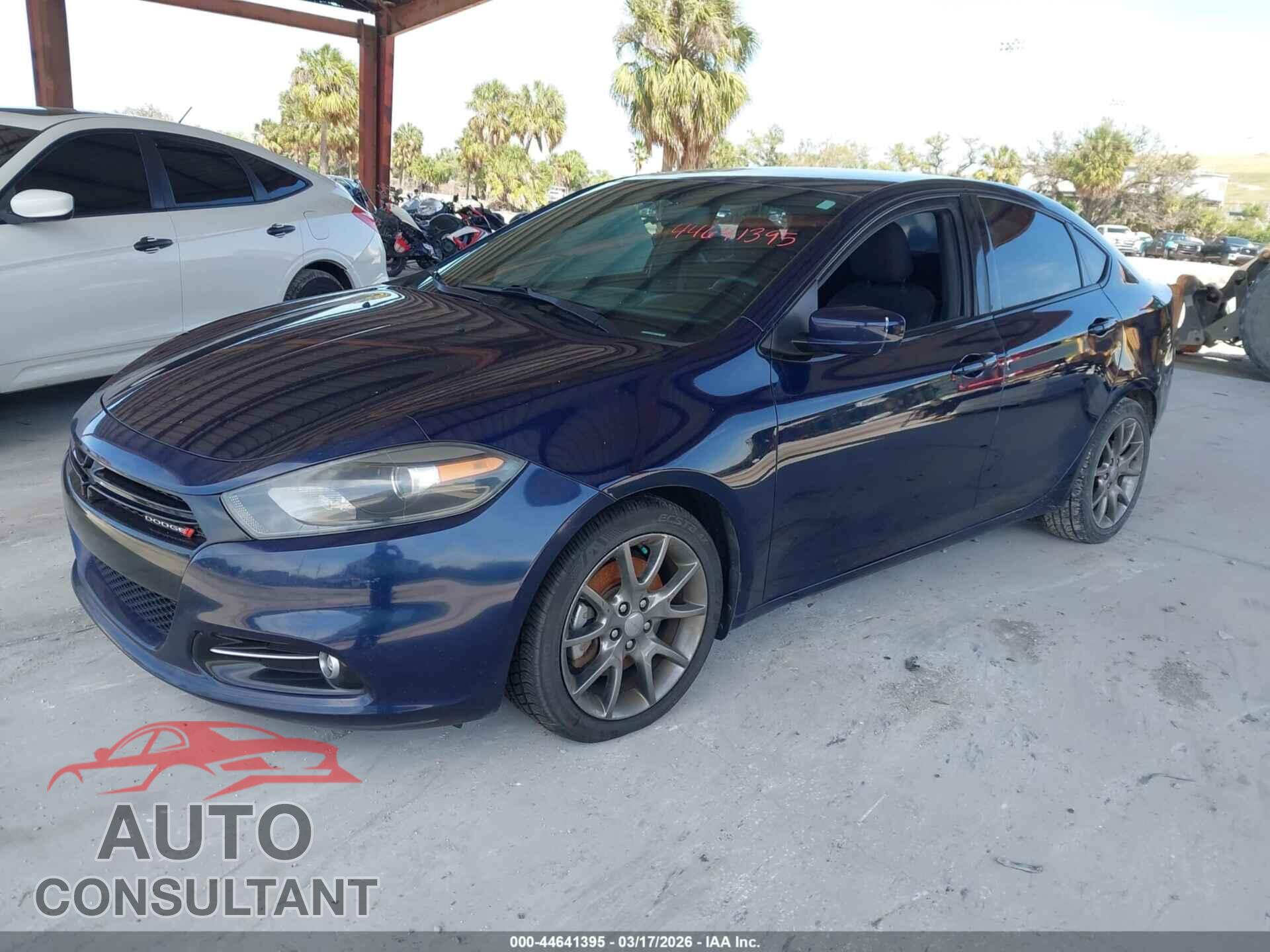 DODGE DART 2014 - 1C3CDFBB3ED672013