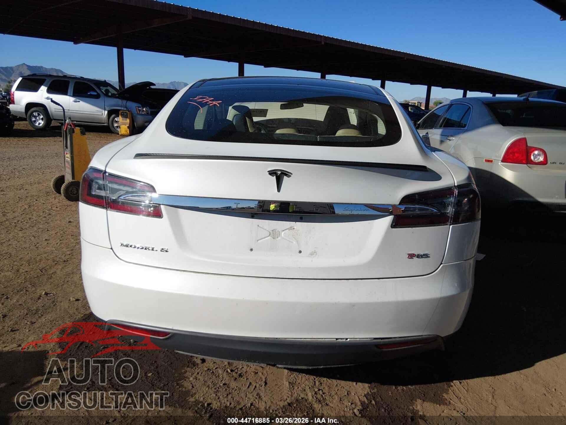 TESLA MODEL S 2012 - 5YJSA1DP2CFS00385