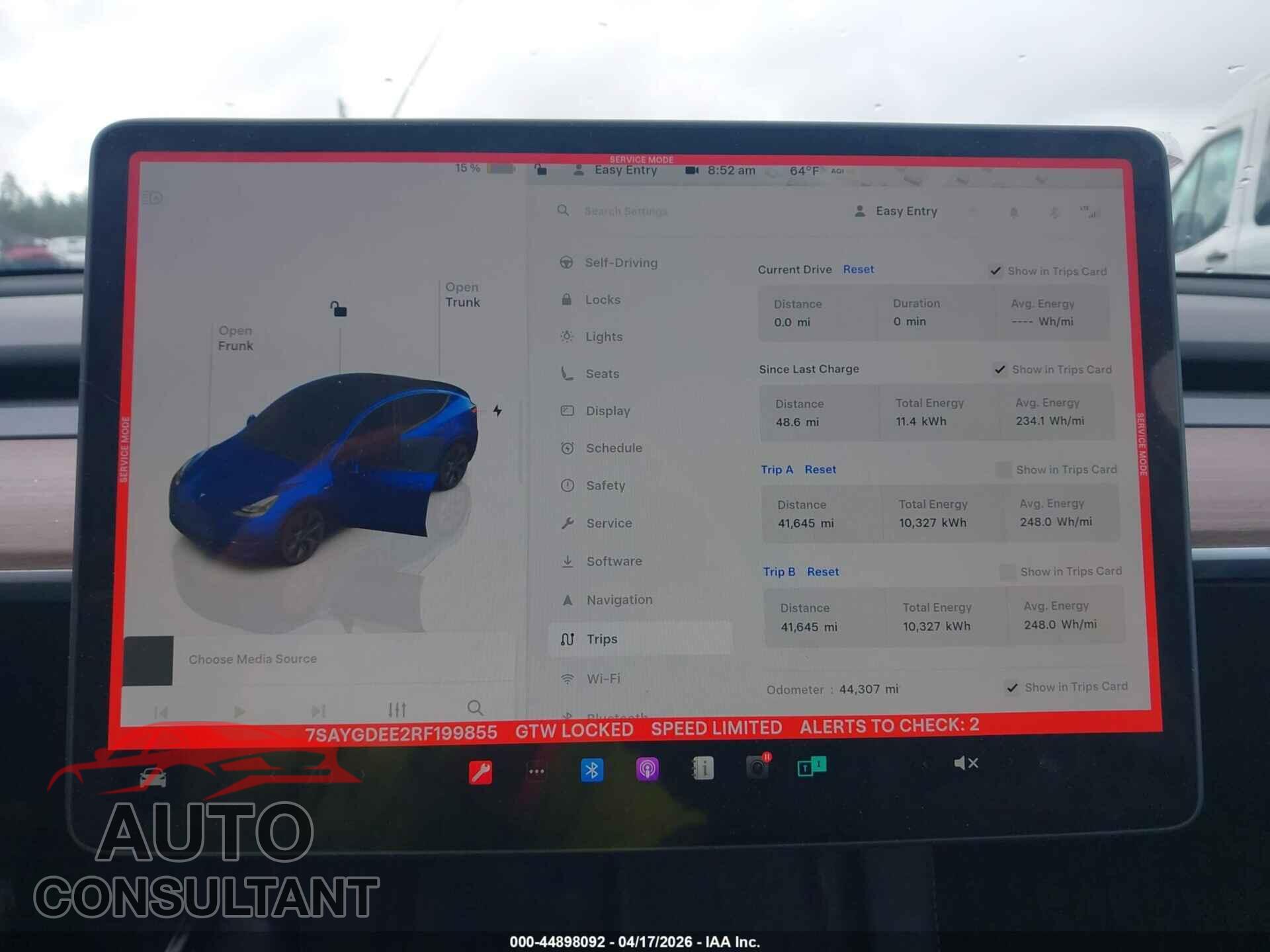 TESLA MODEL Y 2024 - 7SAYGDEE2RF199855