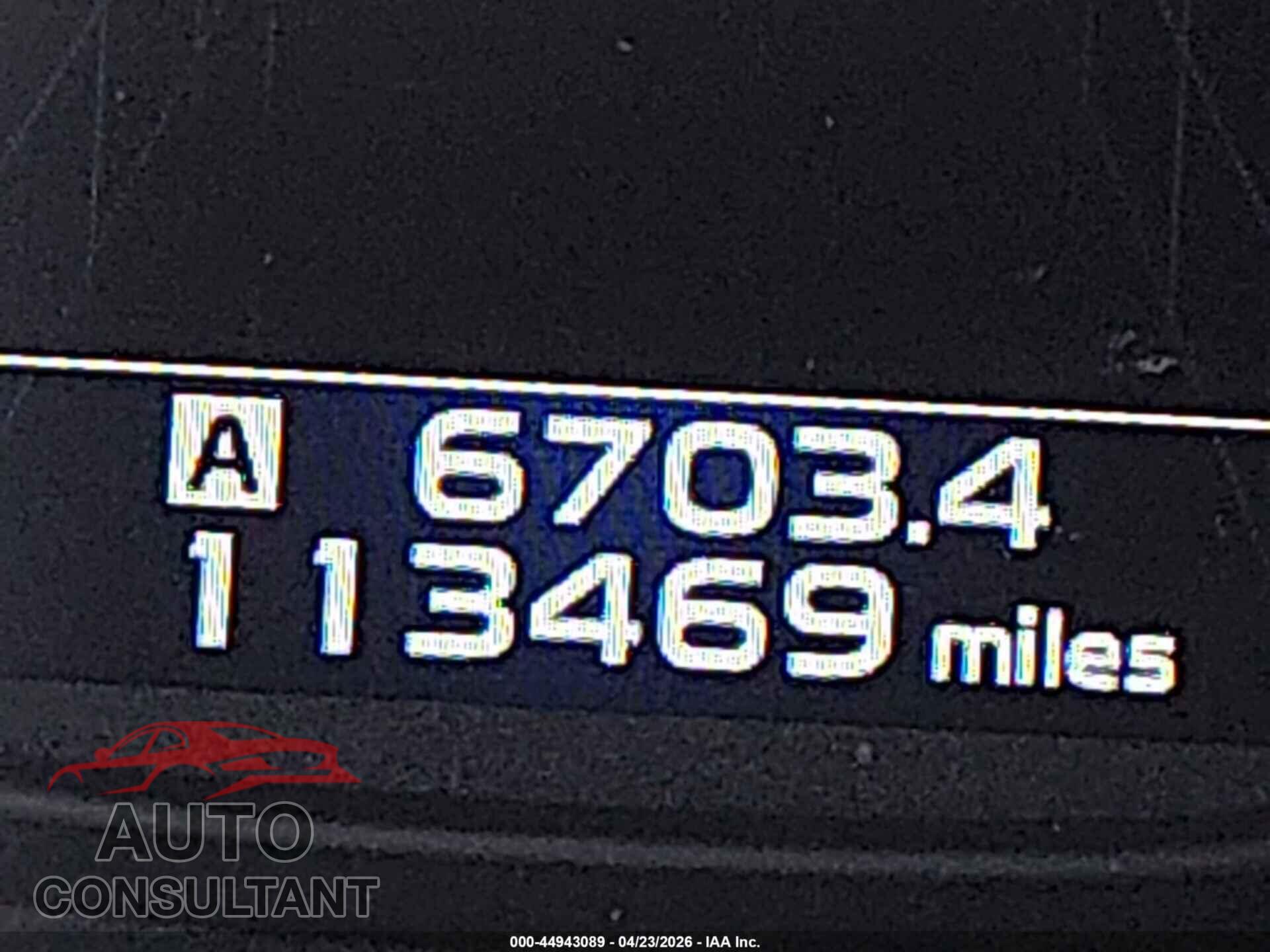 SUBARU OUTBACK 2013 - 4S4BRBKC5D3307830