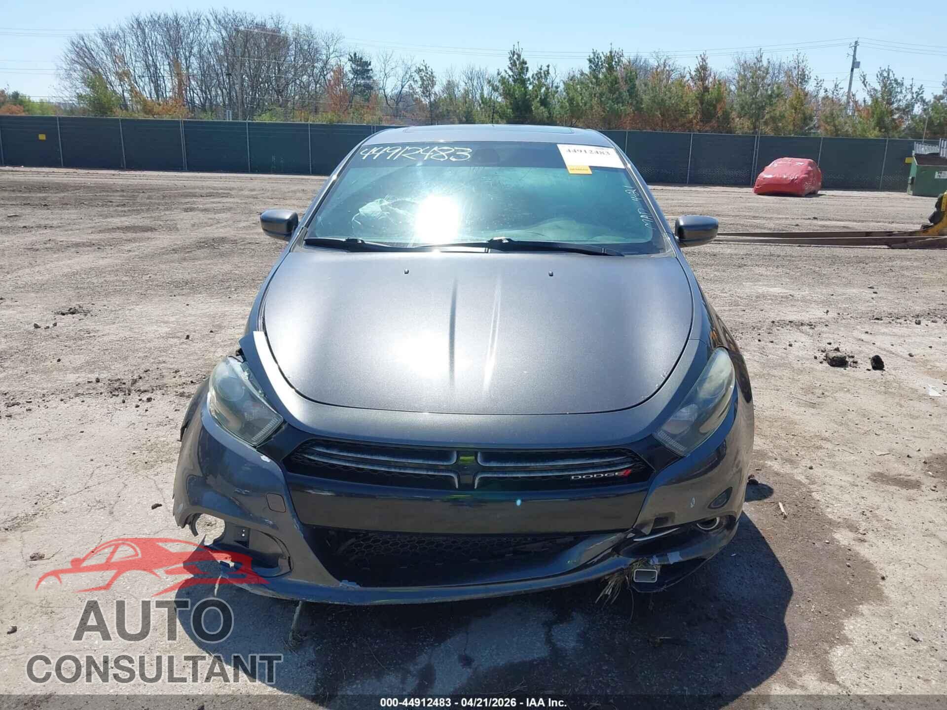 DODGE DART 2015 - 1C3CDFEB2FD180764
