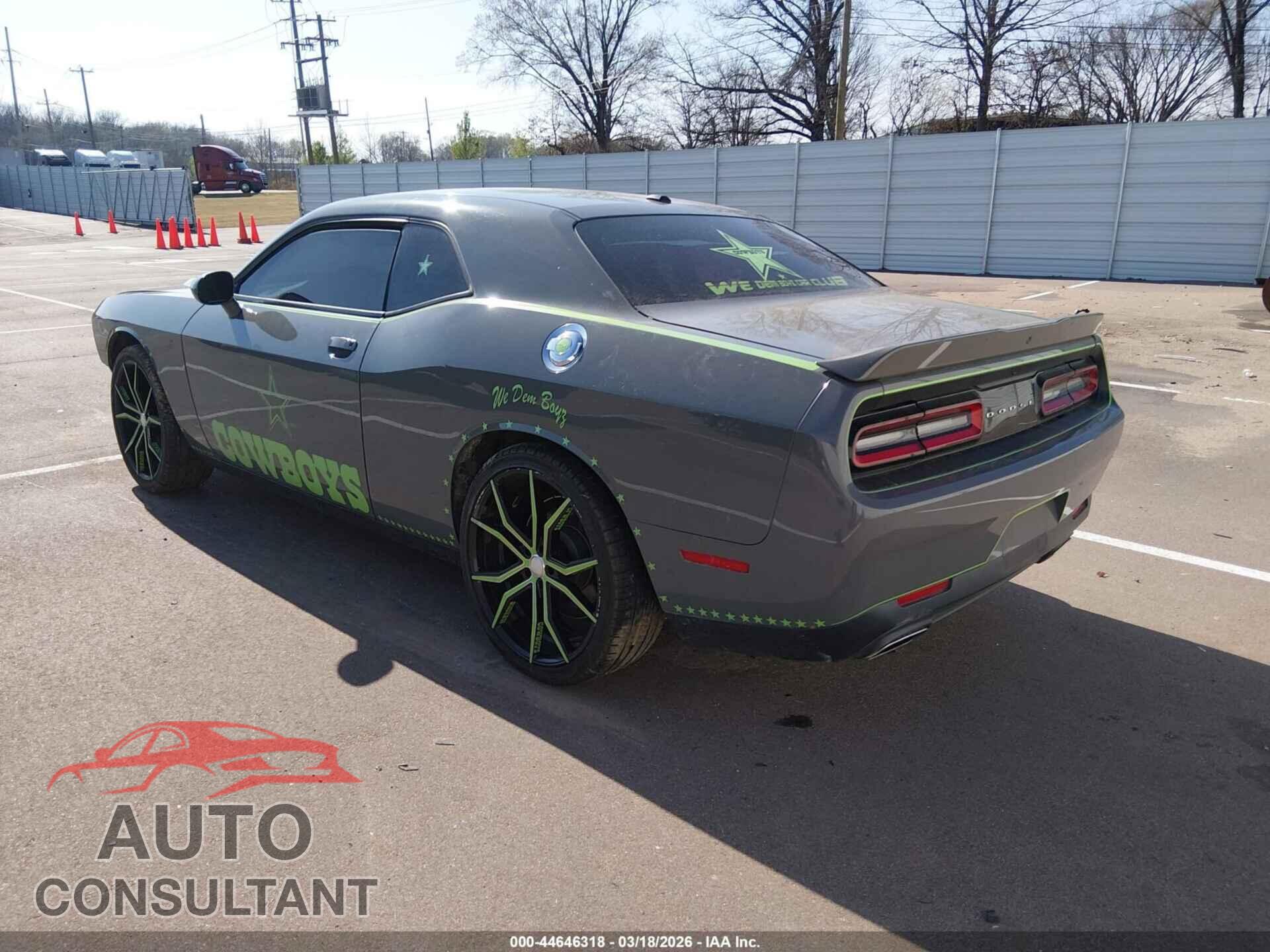 DODGE CHALLENGER 2018 - 2C3CDZAG1JH112423