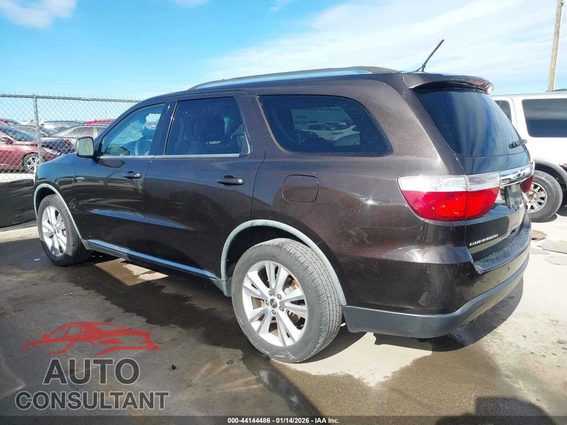 DODGE DURANGO 2012 - 1C4RDHDG3CC196889